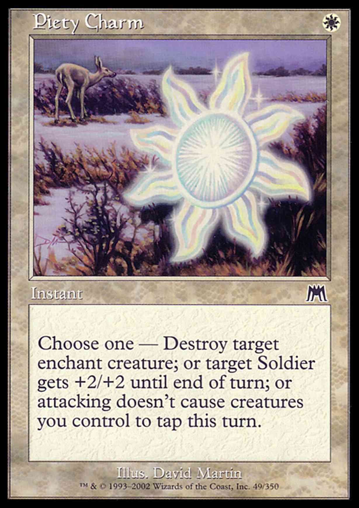 Piety Charm magic card front