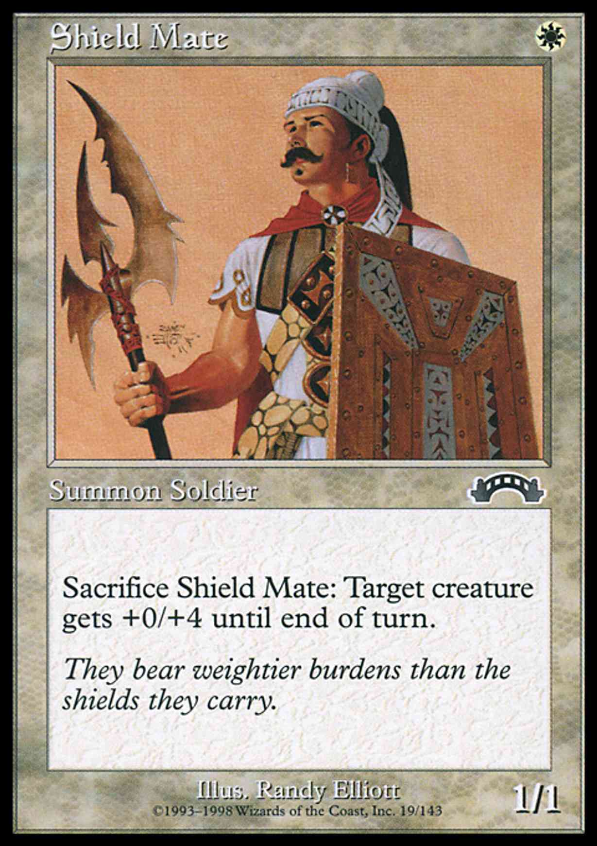 Shield Mate magic card front