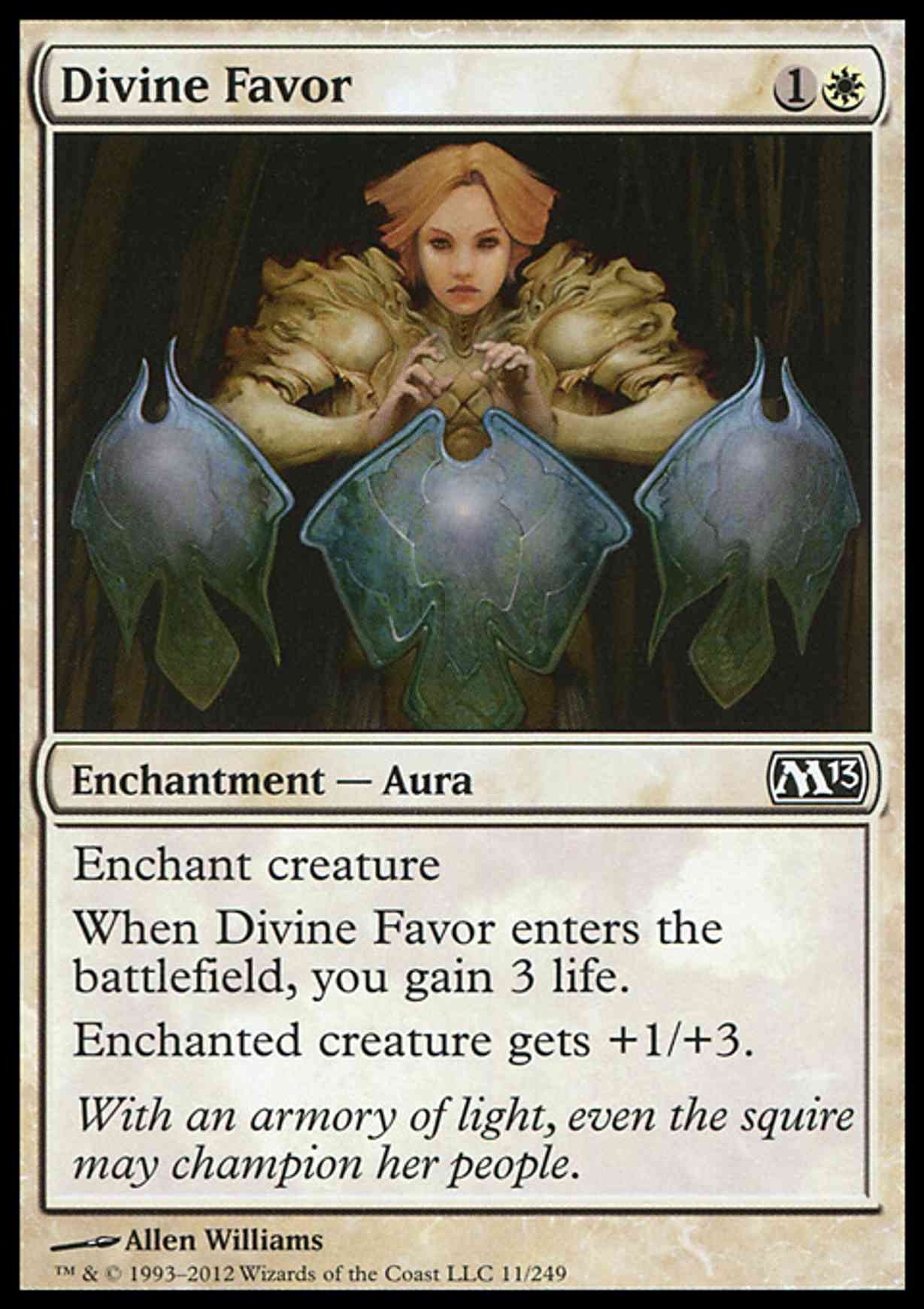 Divine Favor magic card front