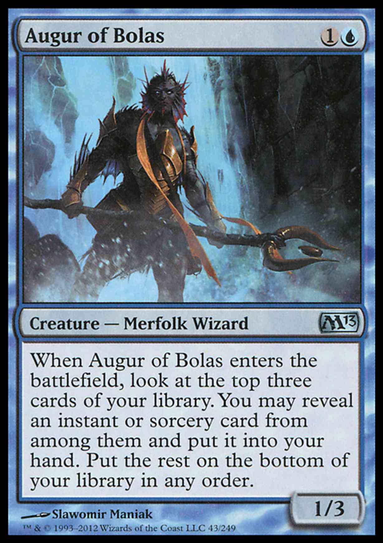 Augur of Bolas magic card front