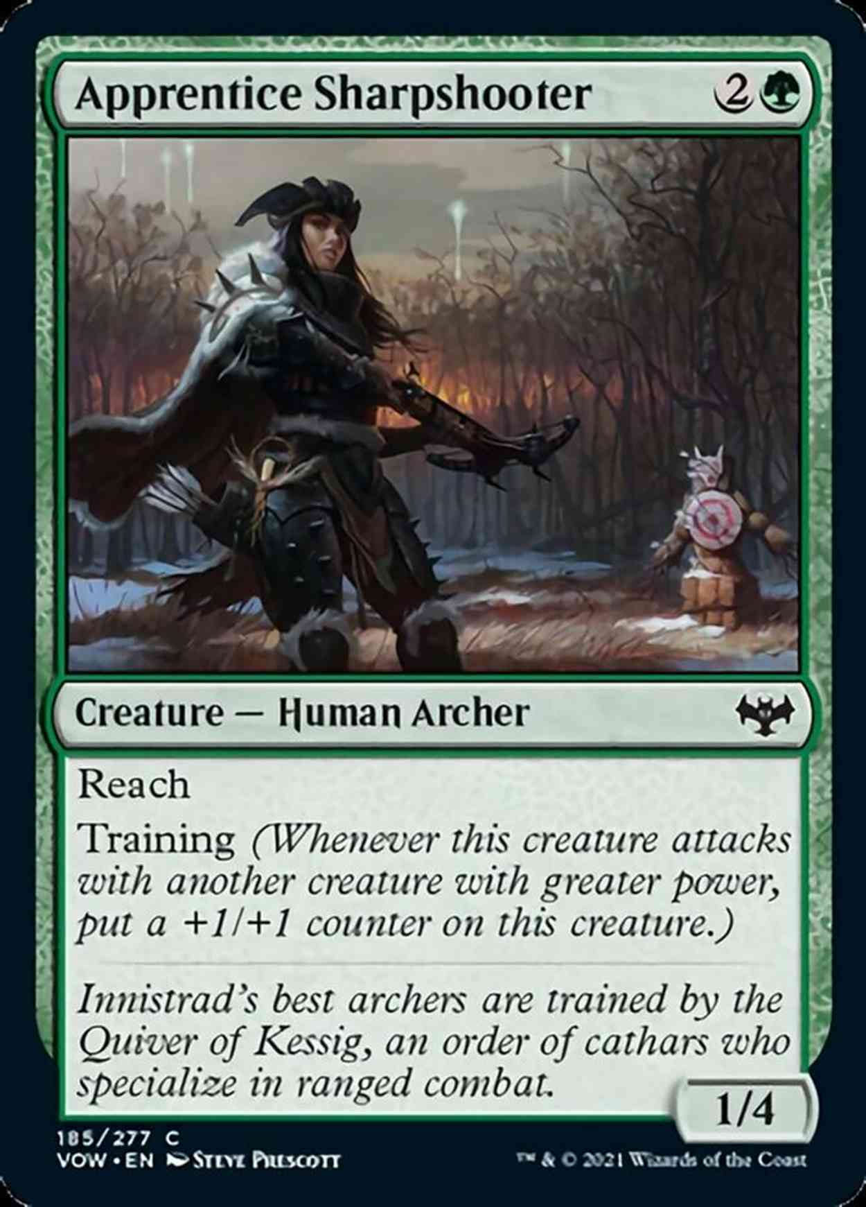Apprentice Sharpshooter magic card front