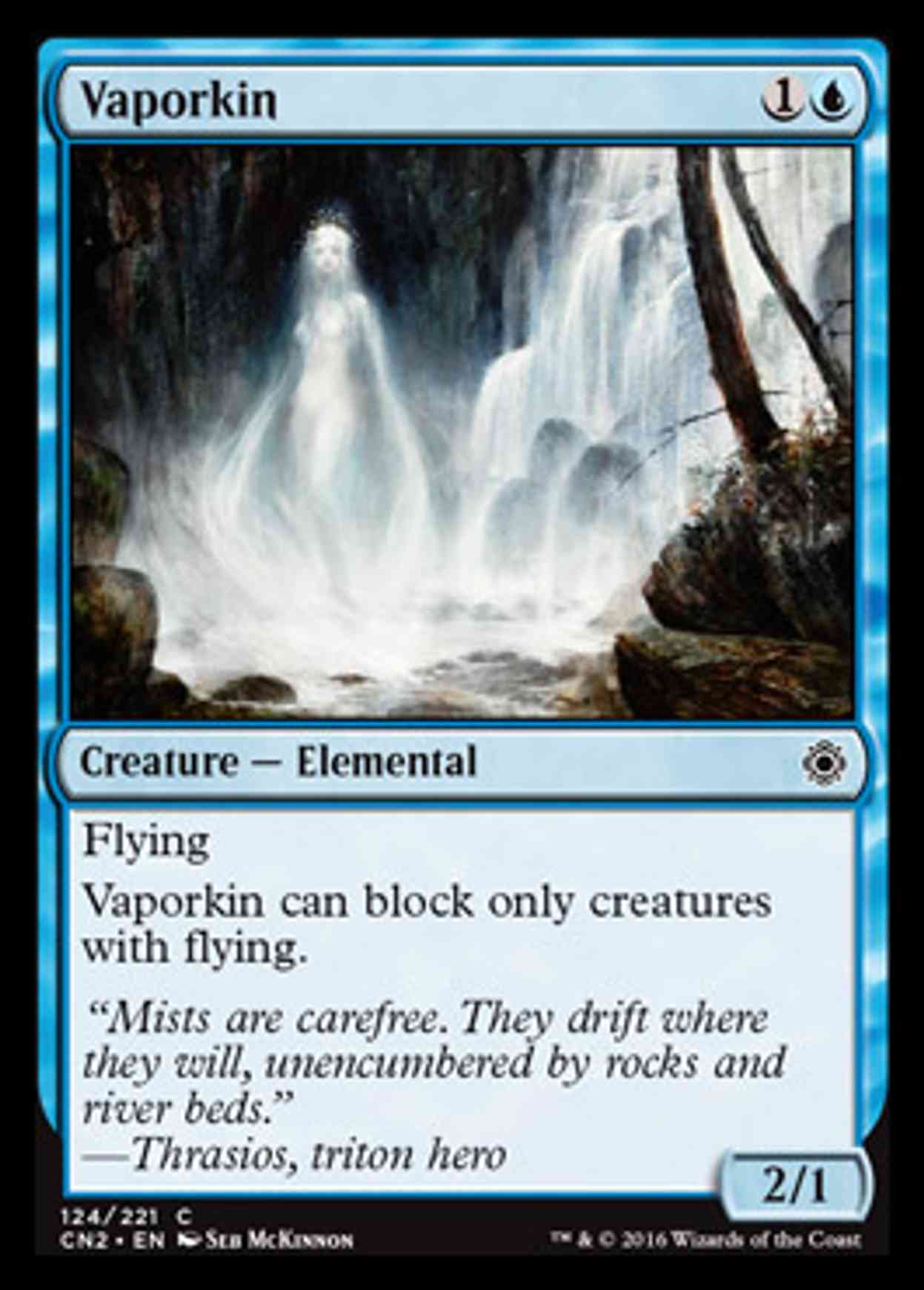 Vaporkin magic card front