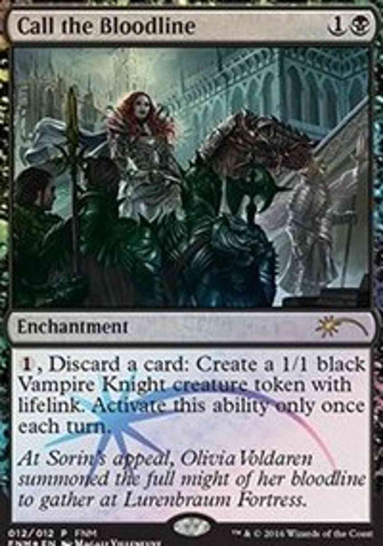 Call the Bloodline magic card front
