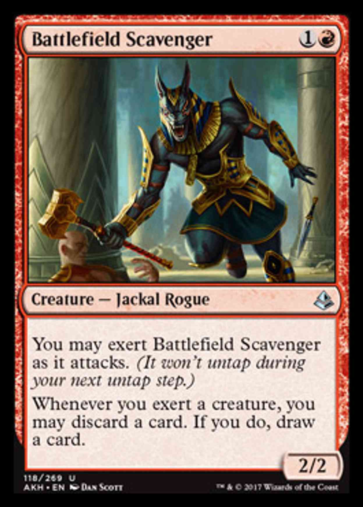 Battlefield Scavenger magic card front