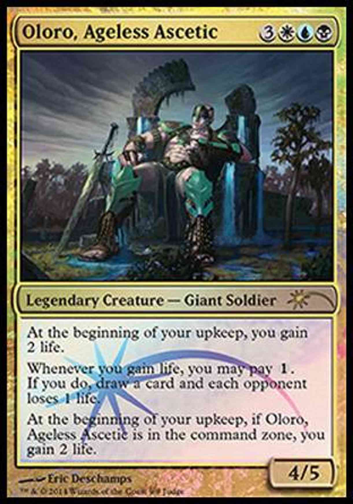 Oloro, Ageless Ascetic magic card front
