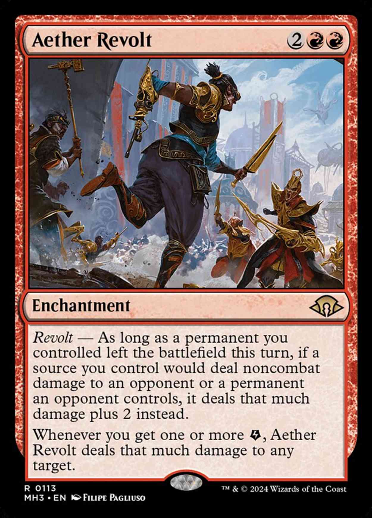 Aether Revolt magic card front
