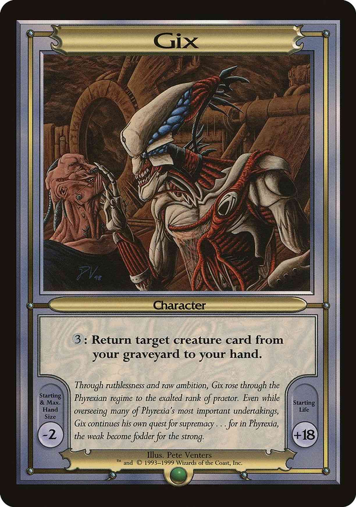 Gix (Oversize) magic card front