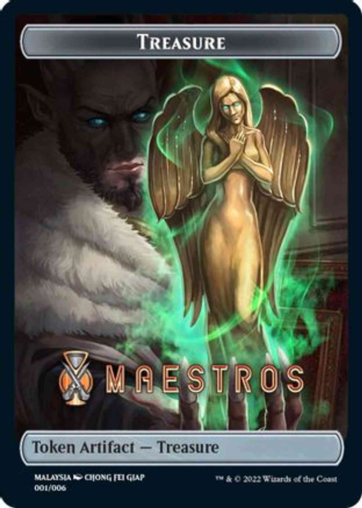 Treasure Token (Maestros) [Asian-English Exclusive] magic card front