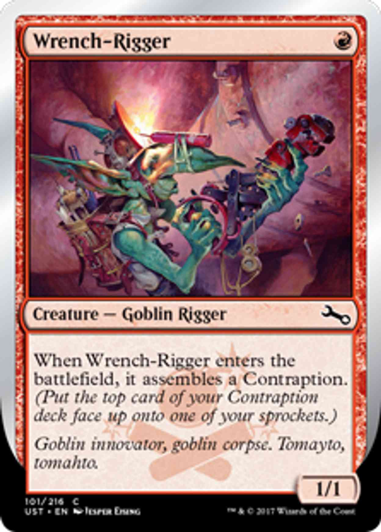 Wrench-Rigger magic card front