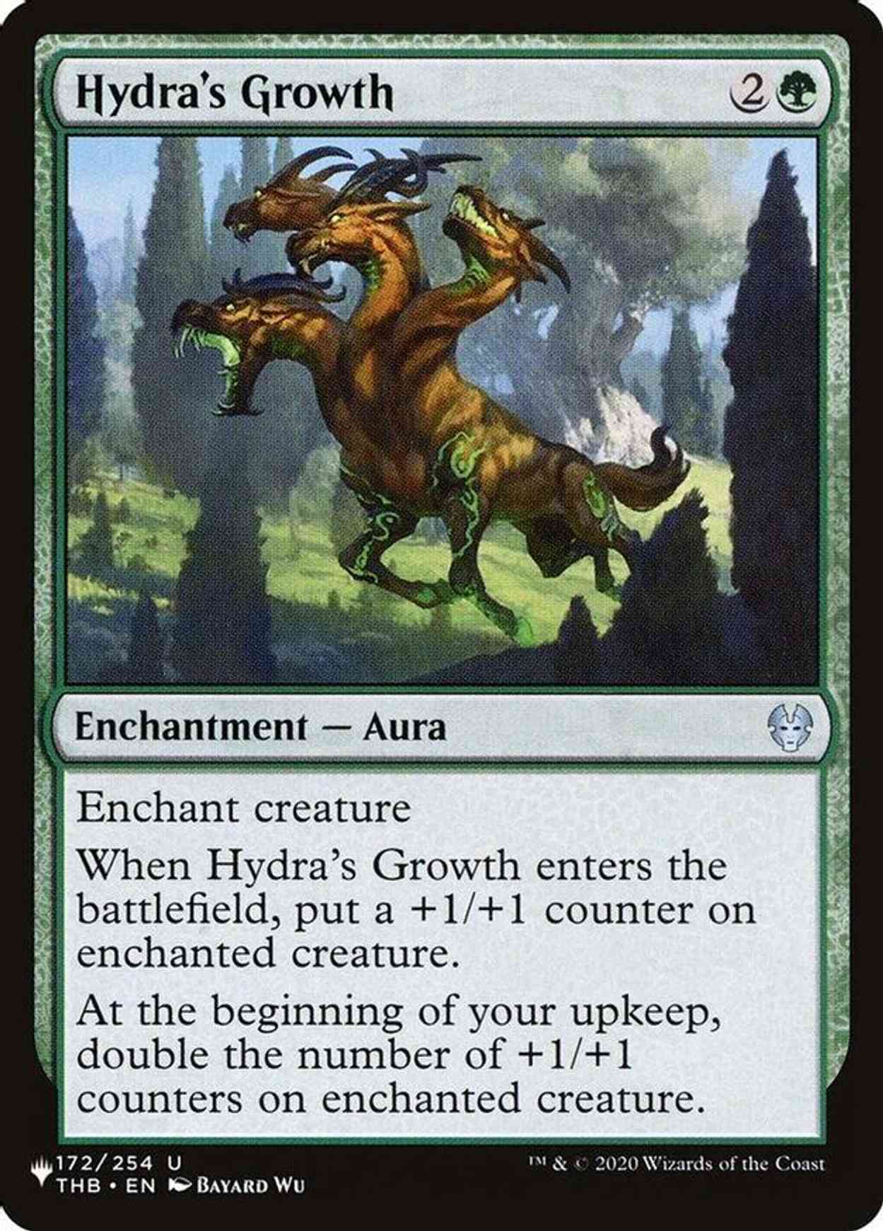 Hydra's Growth magic card front