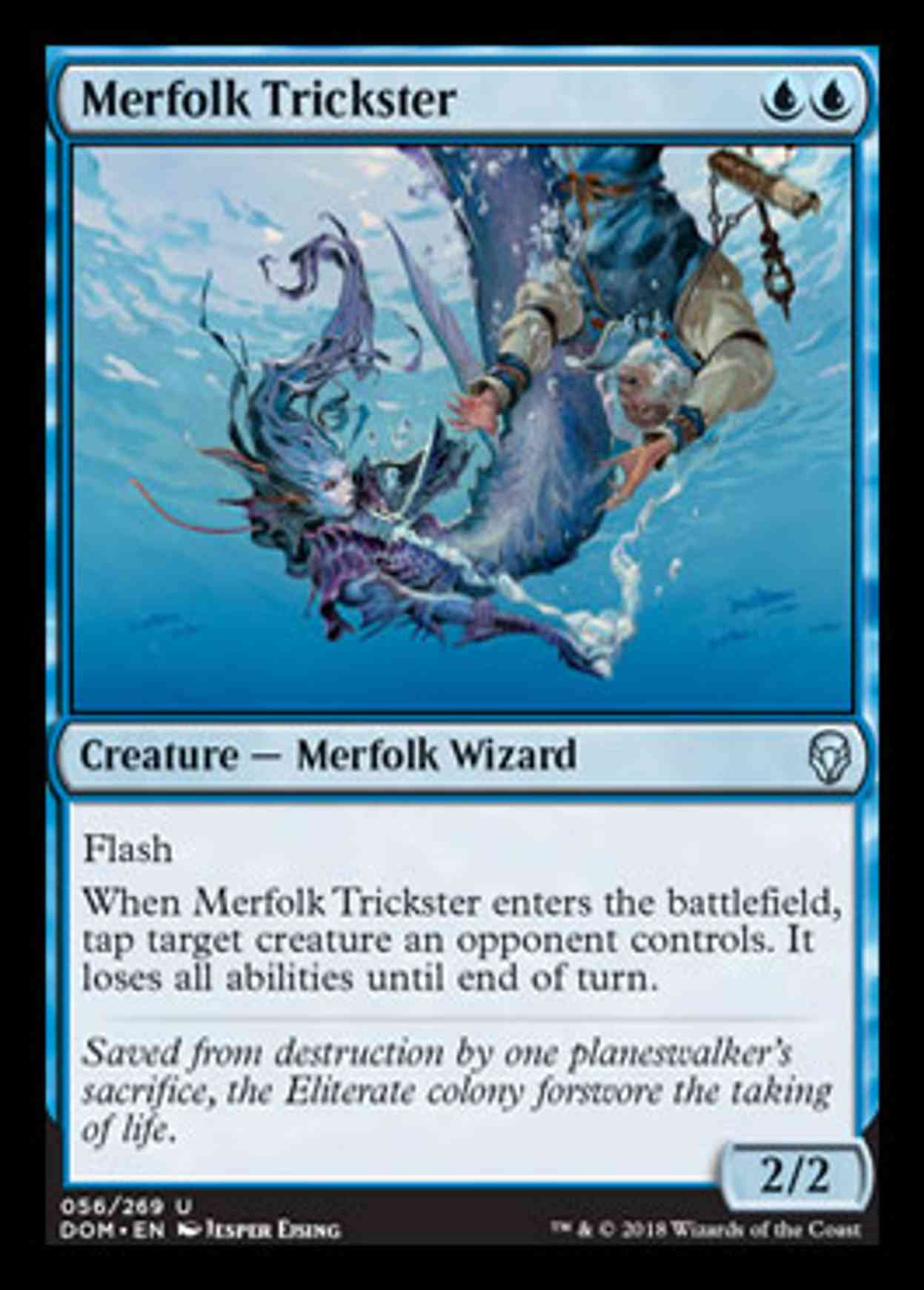 Merfolk Trickster magic card front