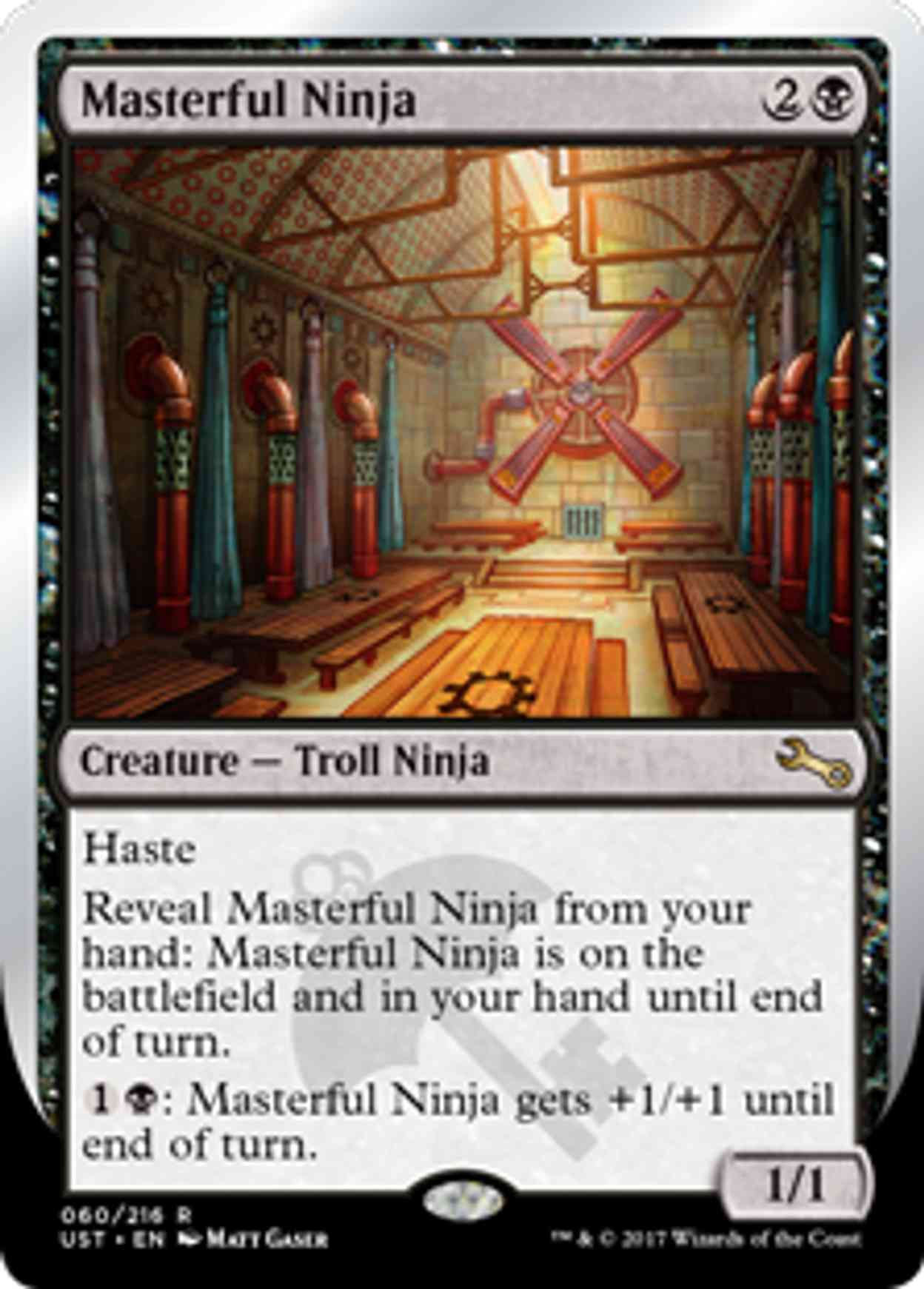 Masterful Ninja magic card front