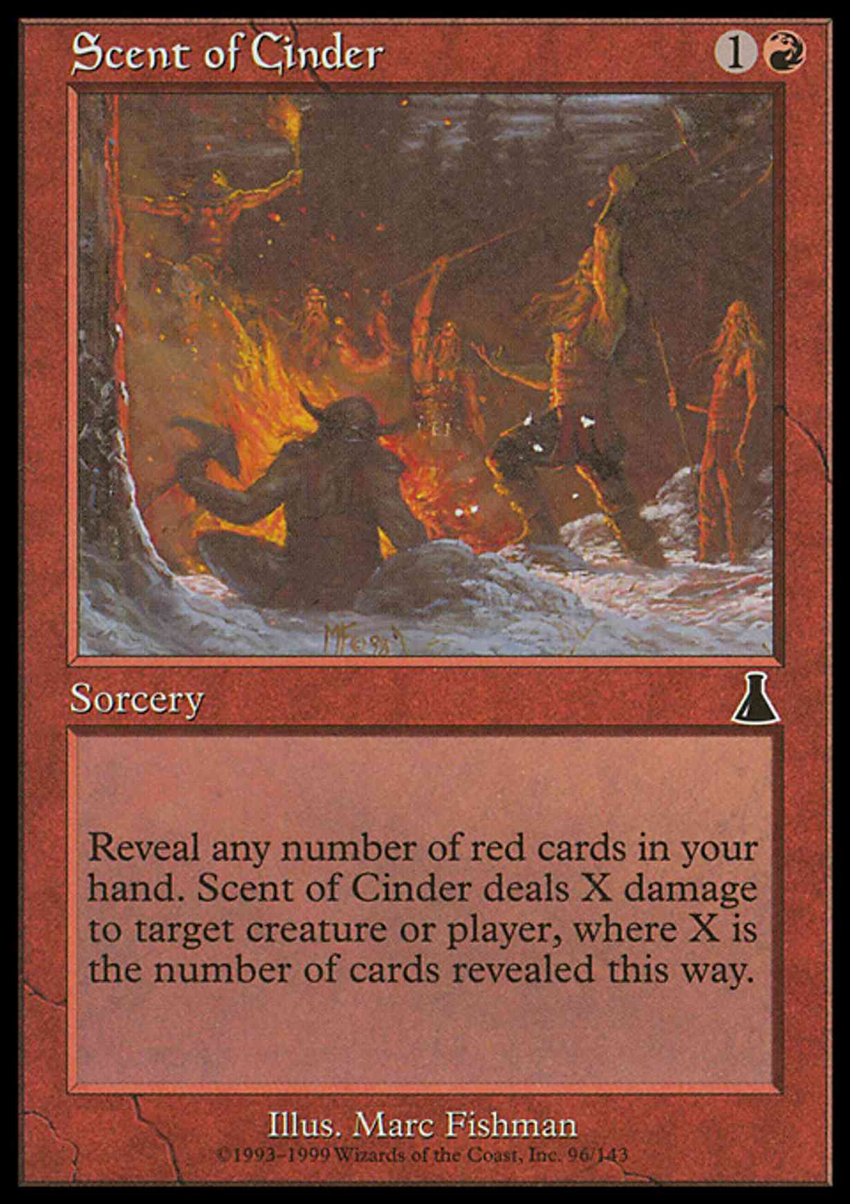 Scent of Cinder magic card front
