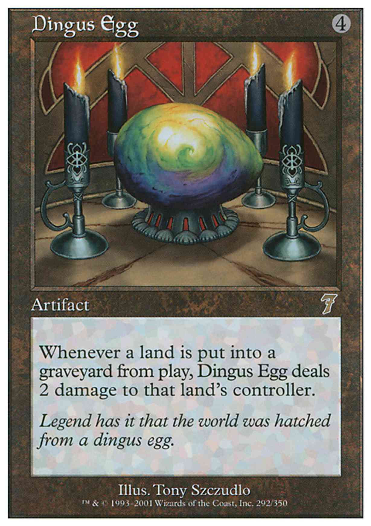 Dingus Egg Price from mtg Seventh Edition