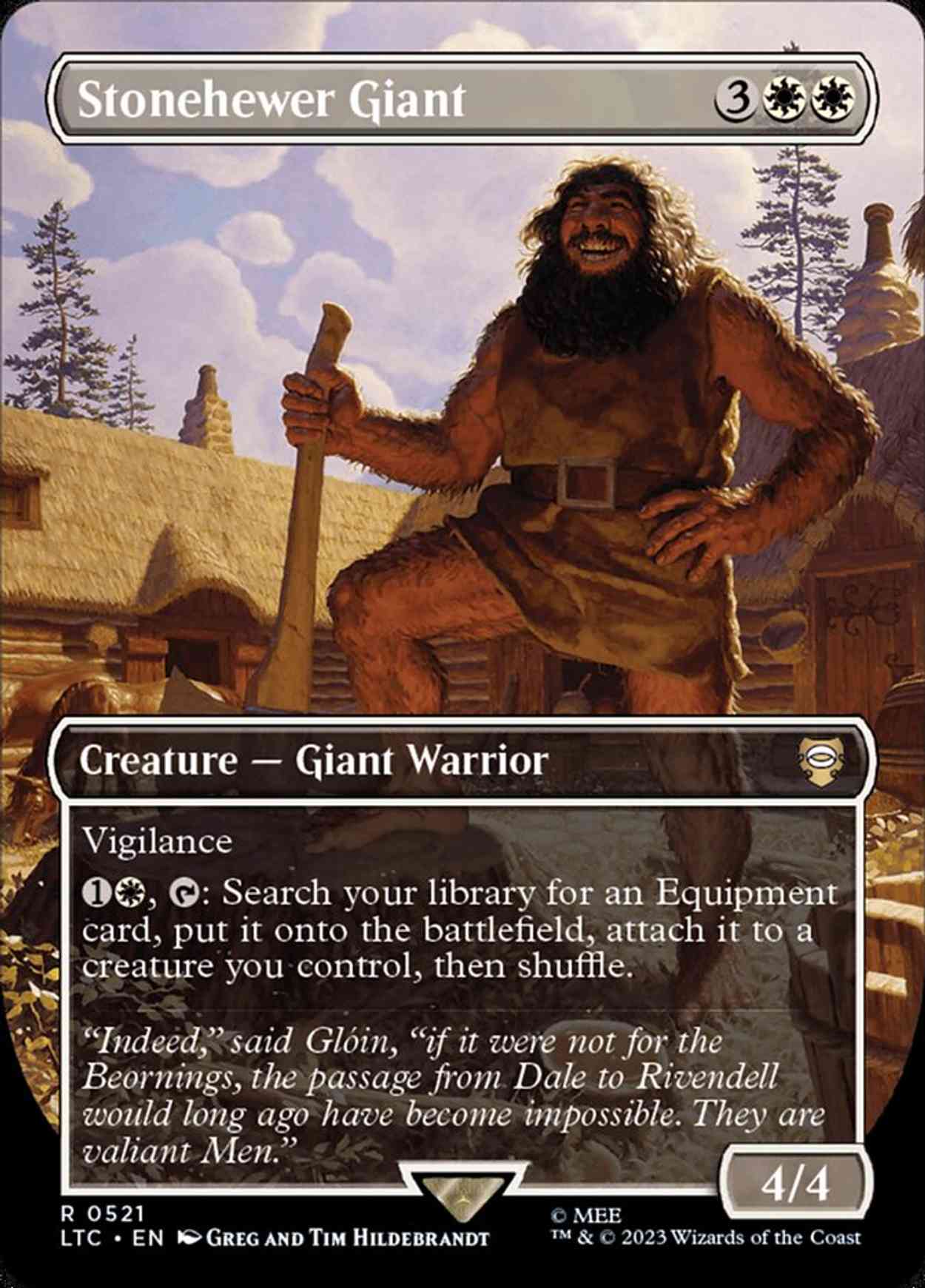 Stonehewer Giant (Borderless) magic card front
