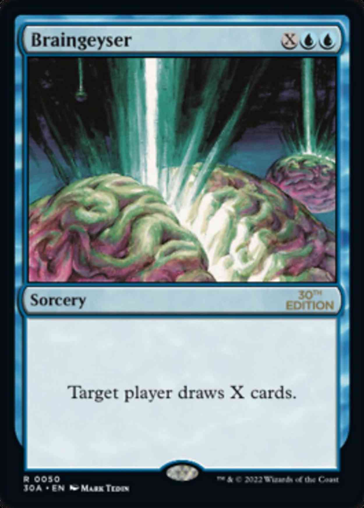 Braingeyser magic card front