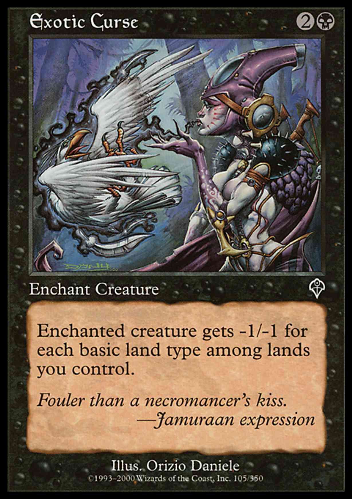 Exotic Curse magic card front