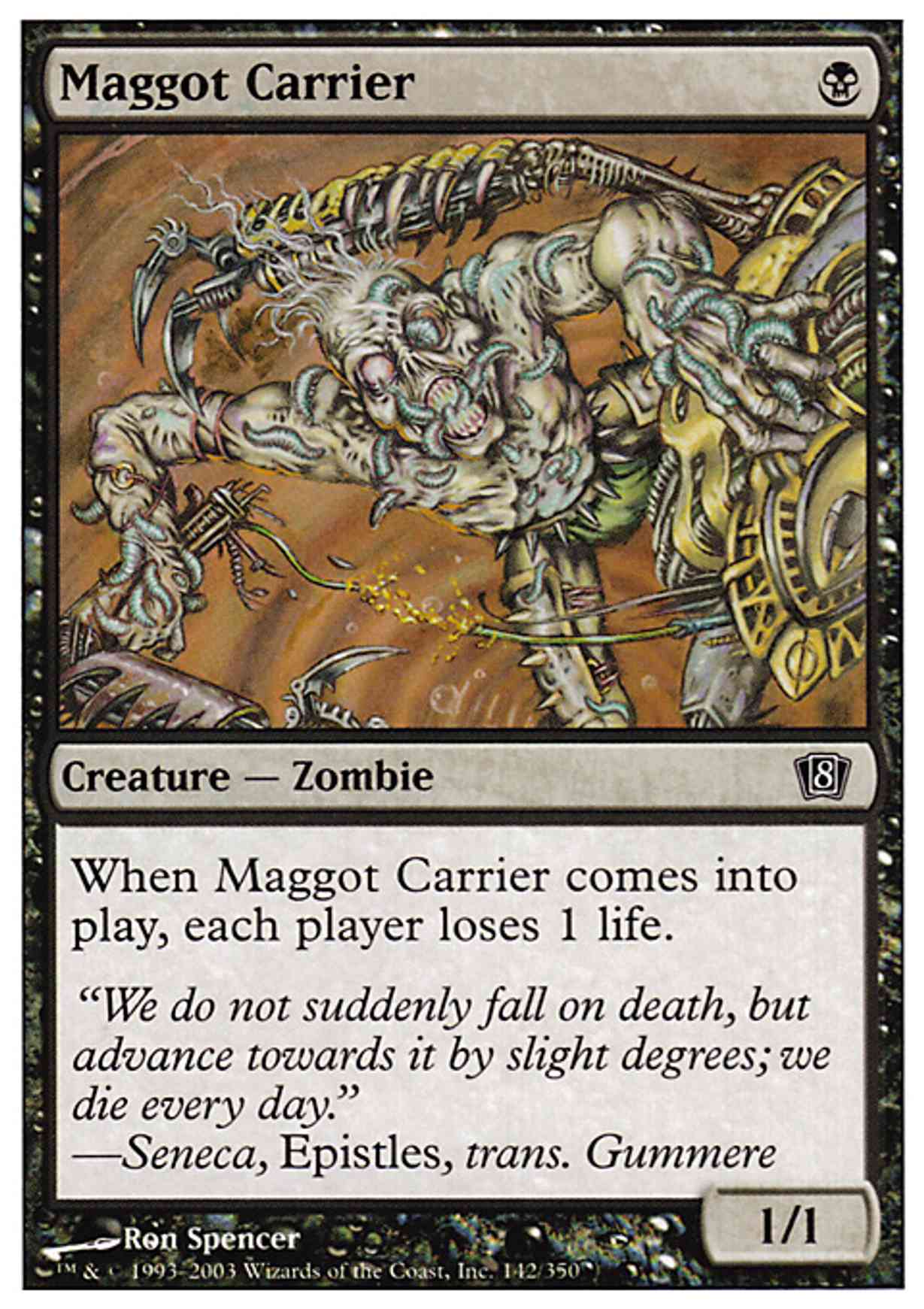 Maggot Carrier magic card front