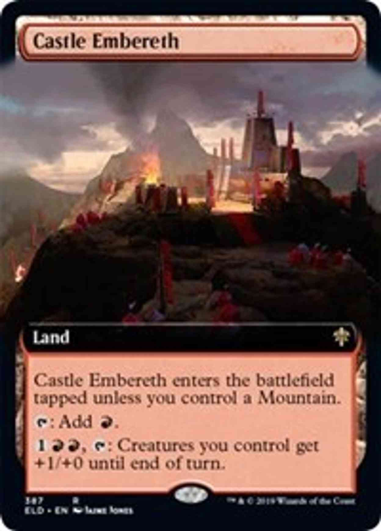 Castle Embereth (Extended Art) magic card front