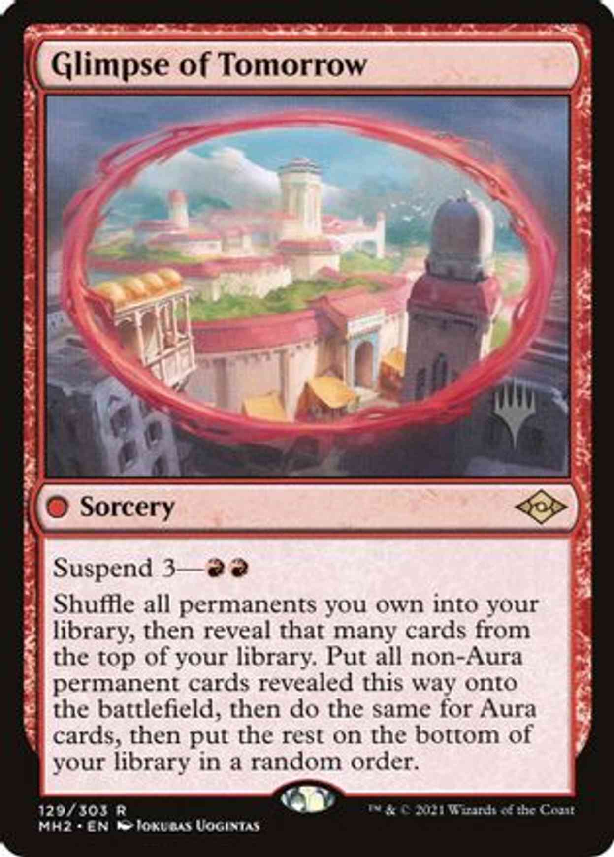 Glimpse of Tomorrow magic card front