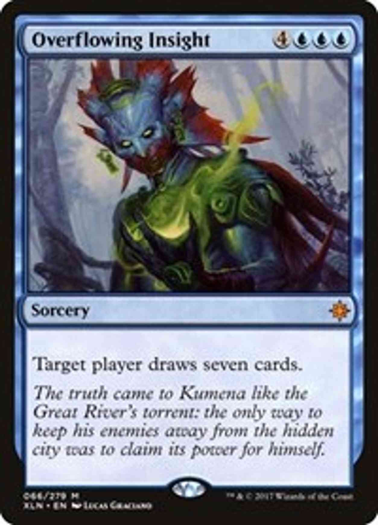 Overflowing Insight magic card front