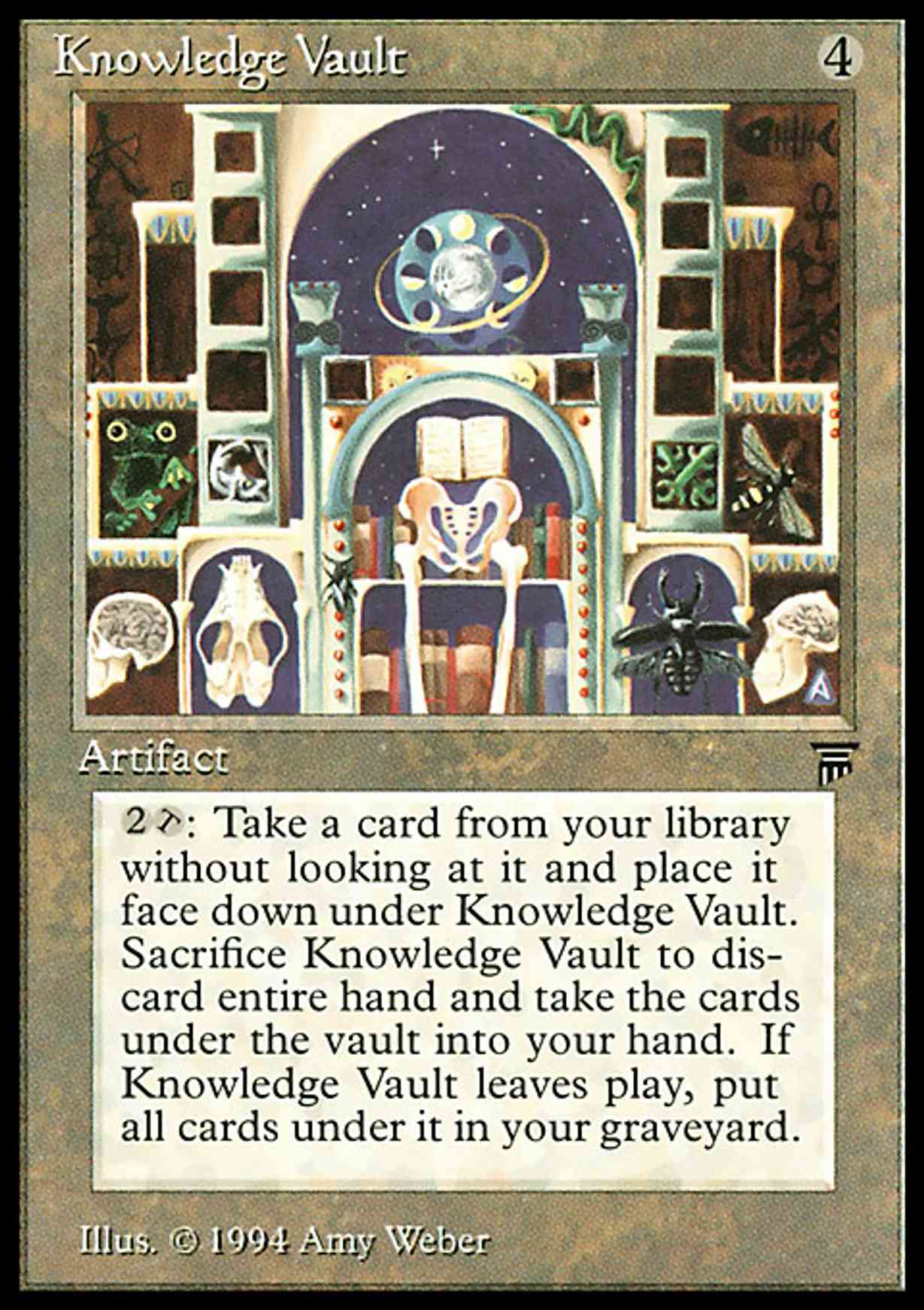 Knowledge Vault magic card front