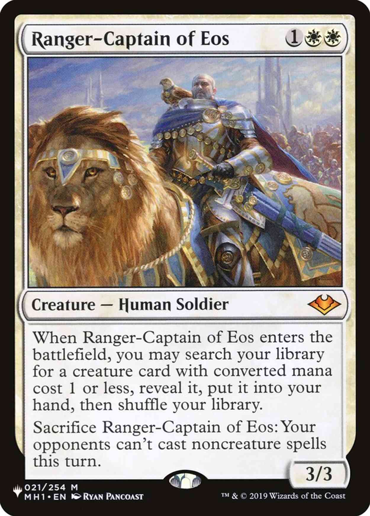 Ranger-Captain of Eos magic card front