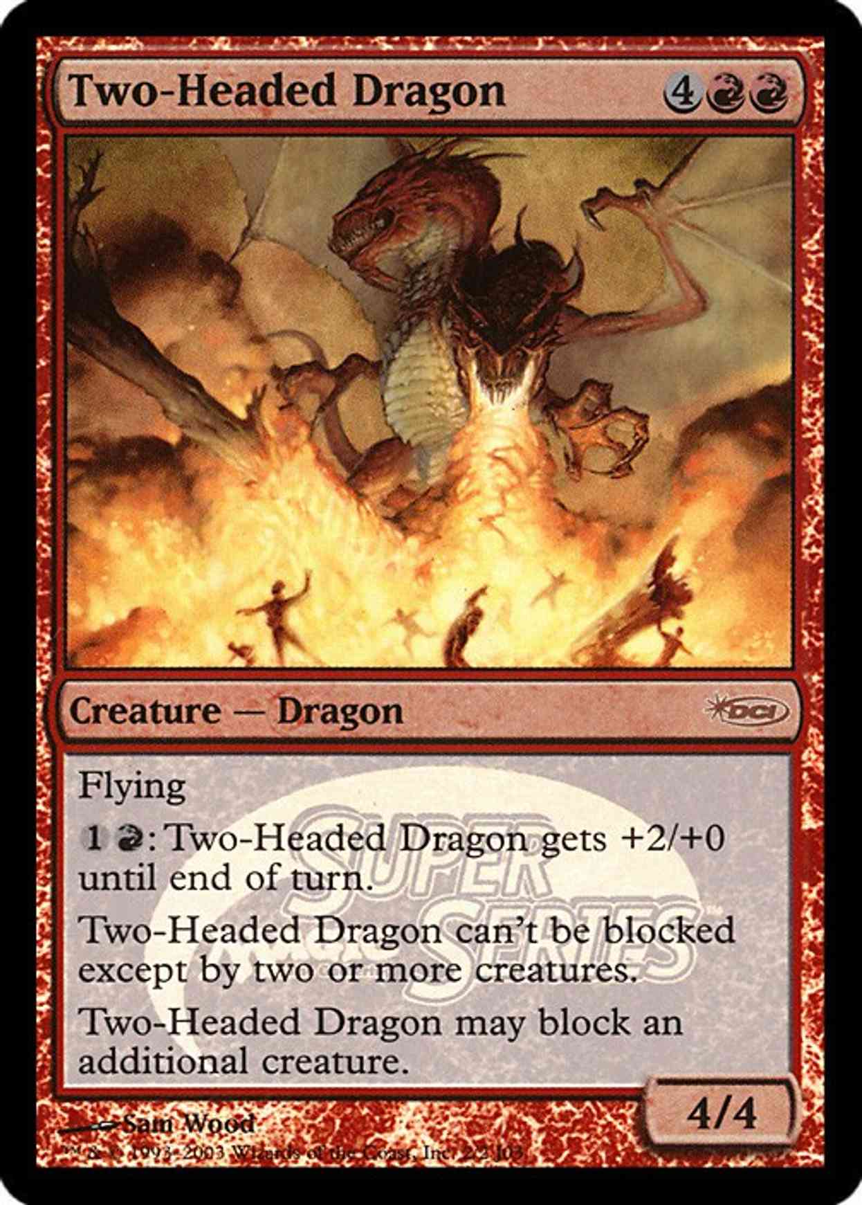 Two-Headed Dragon (Super Series) magic card front