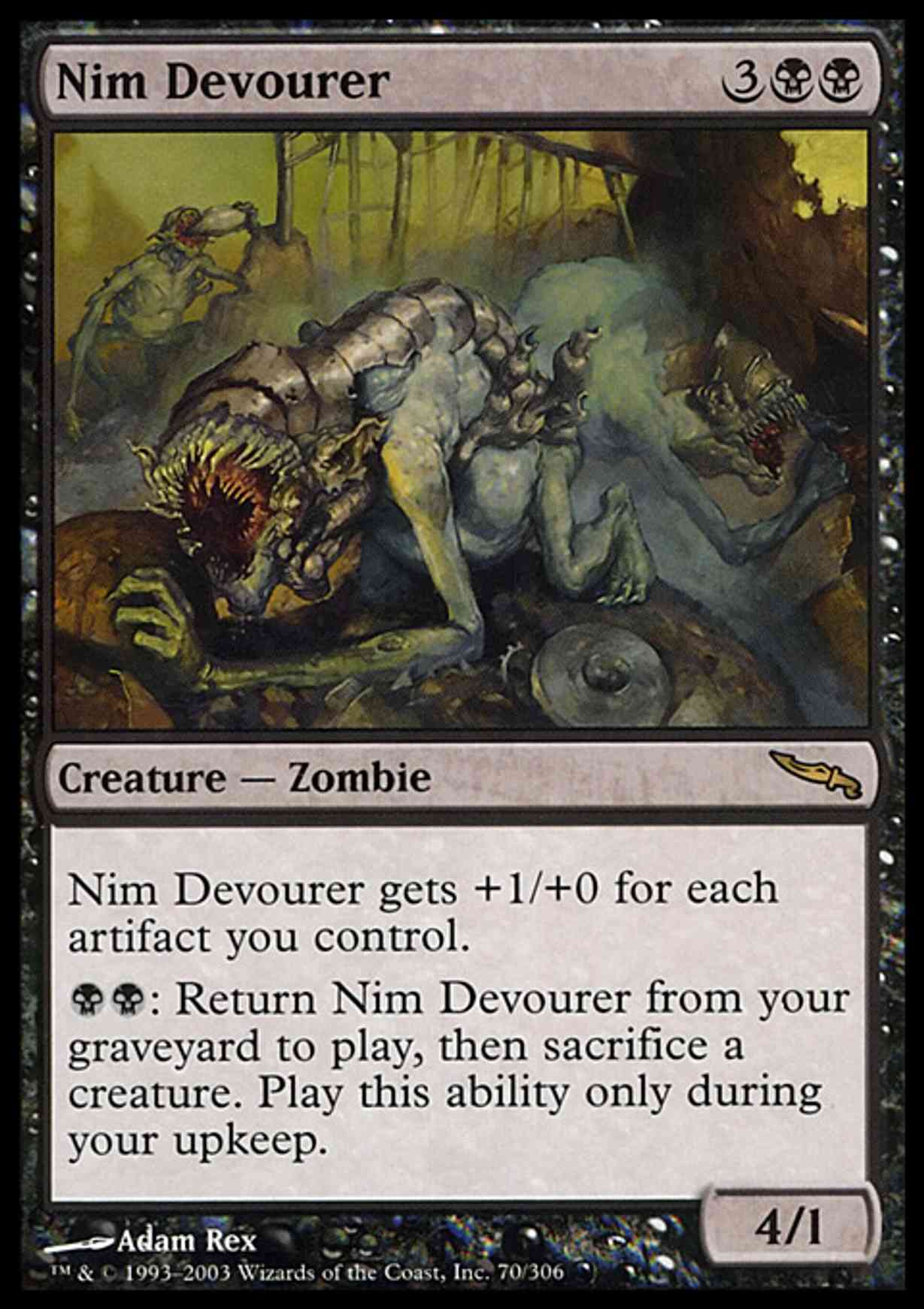 Nim Devourer magic card front
