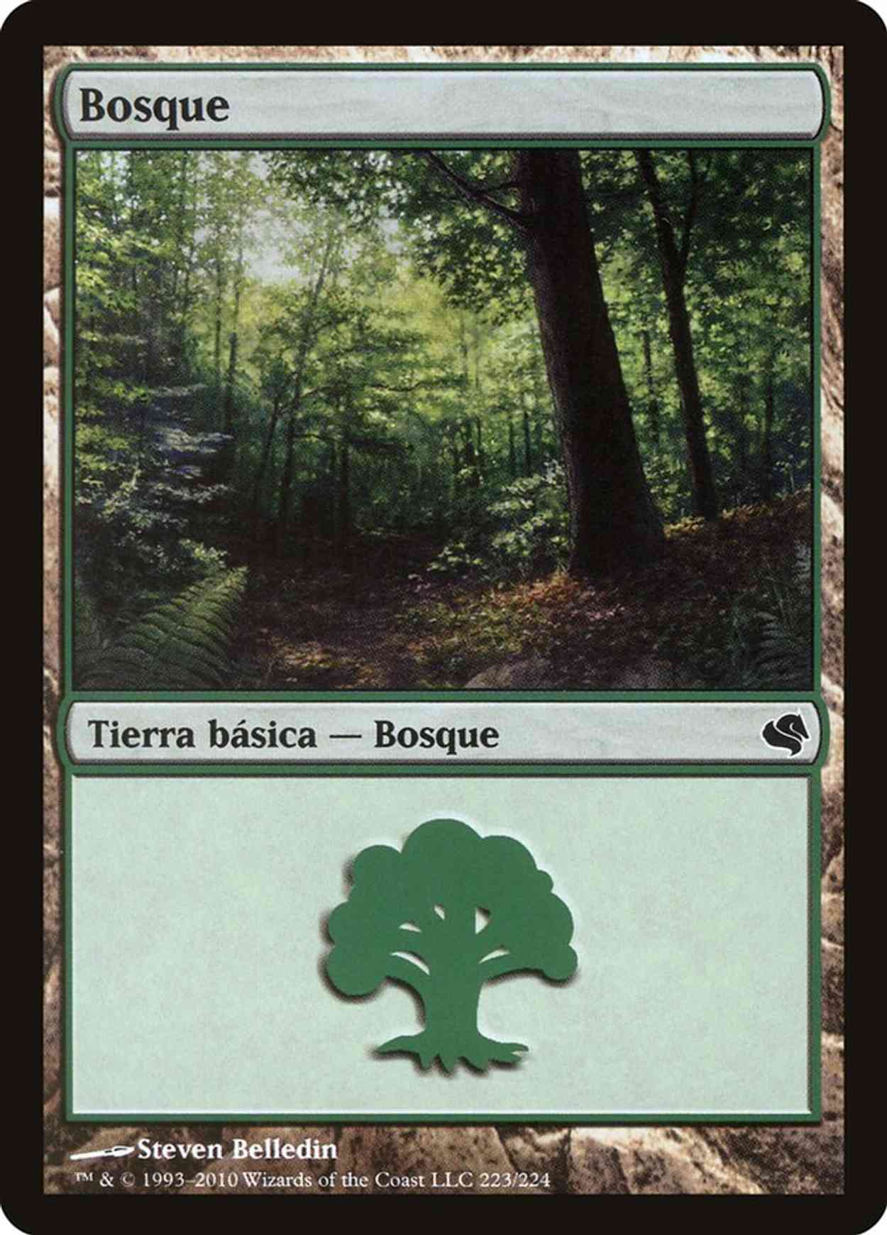 Forest (Retro Frame) magic card front