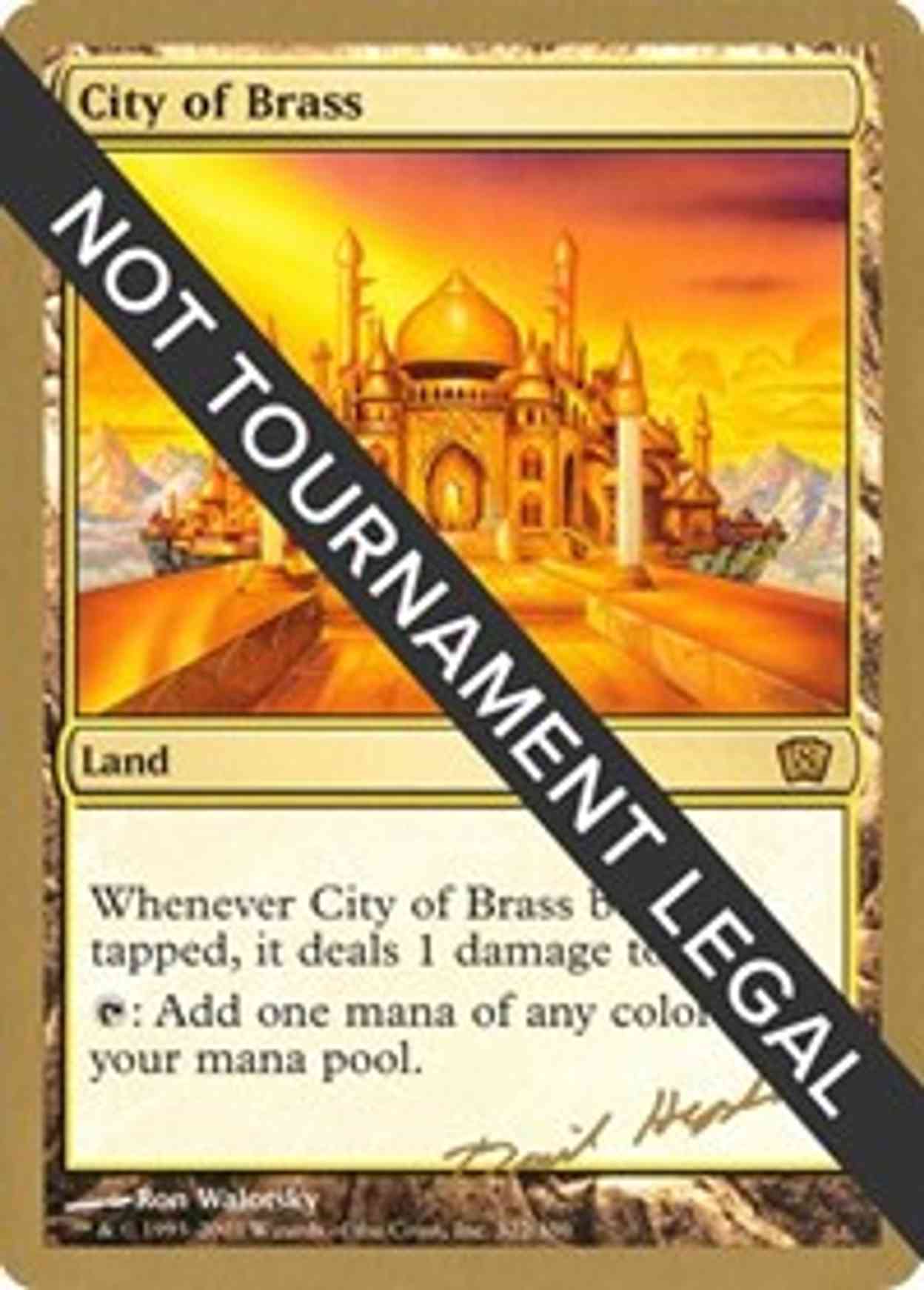 City of Brass - 2003 Dave Humpherys (8ED) magic card front