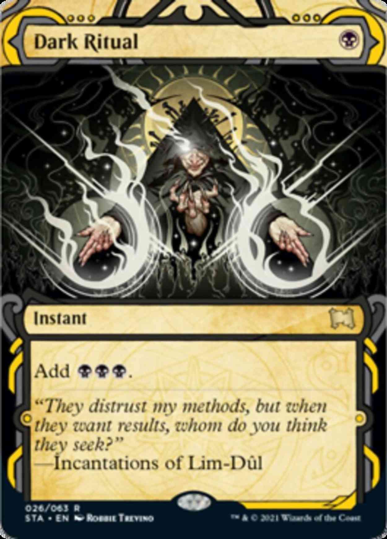 Dark Ritual (Foil Etched) magic card front