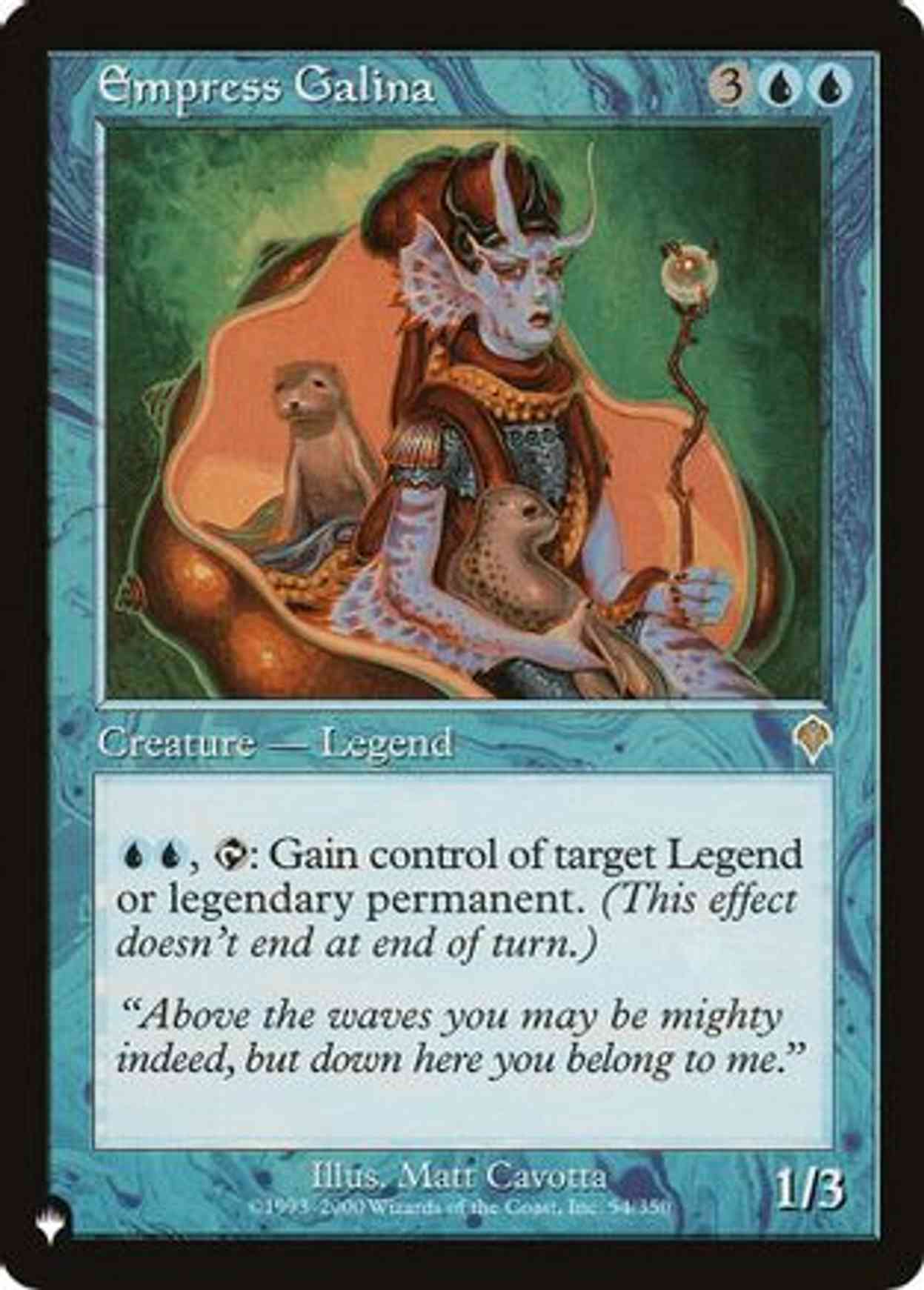 Empress Galina magic card front