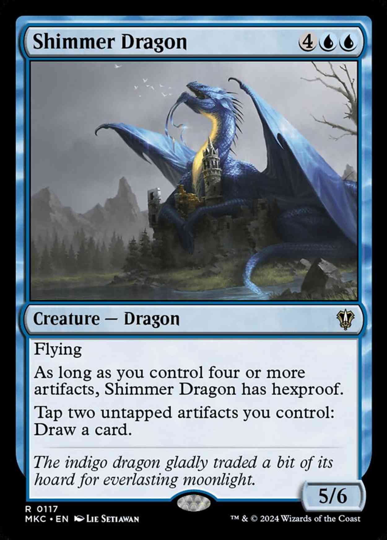 Shimmer Dragon magic card front