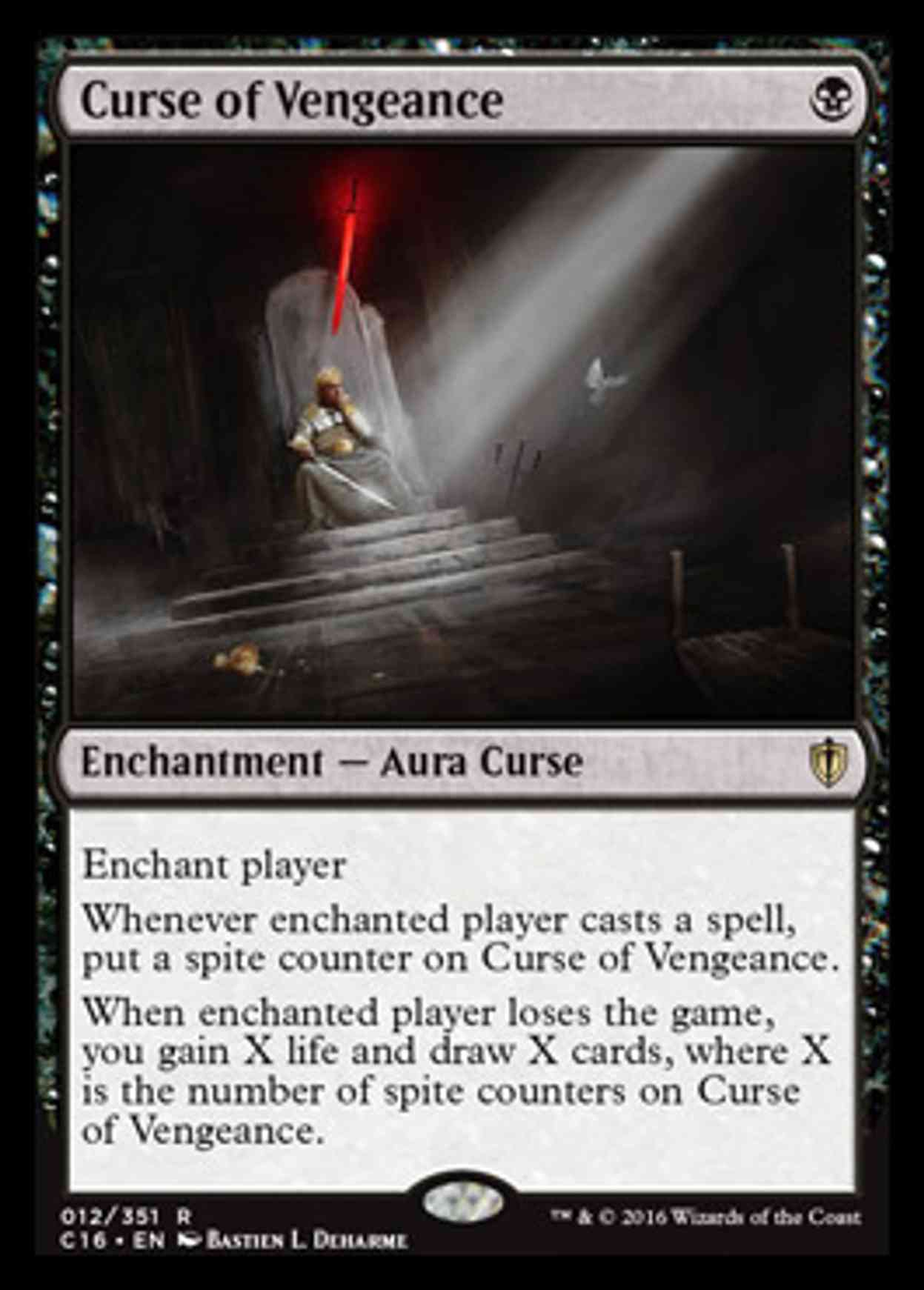 Curse of Vengeance magic card front