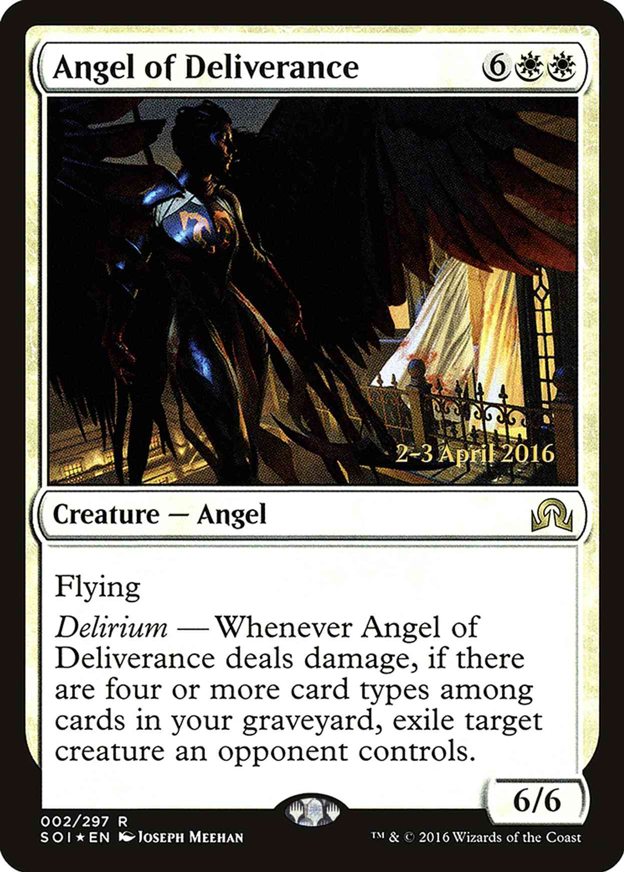 Angel of Deliverance magic card front