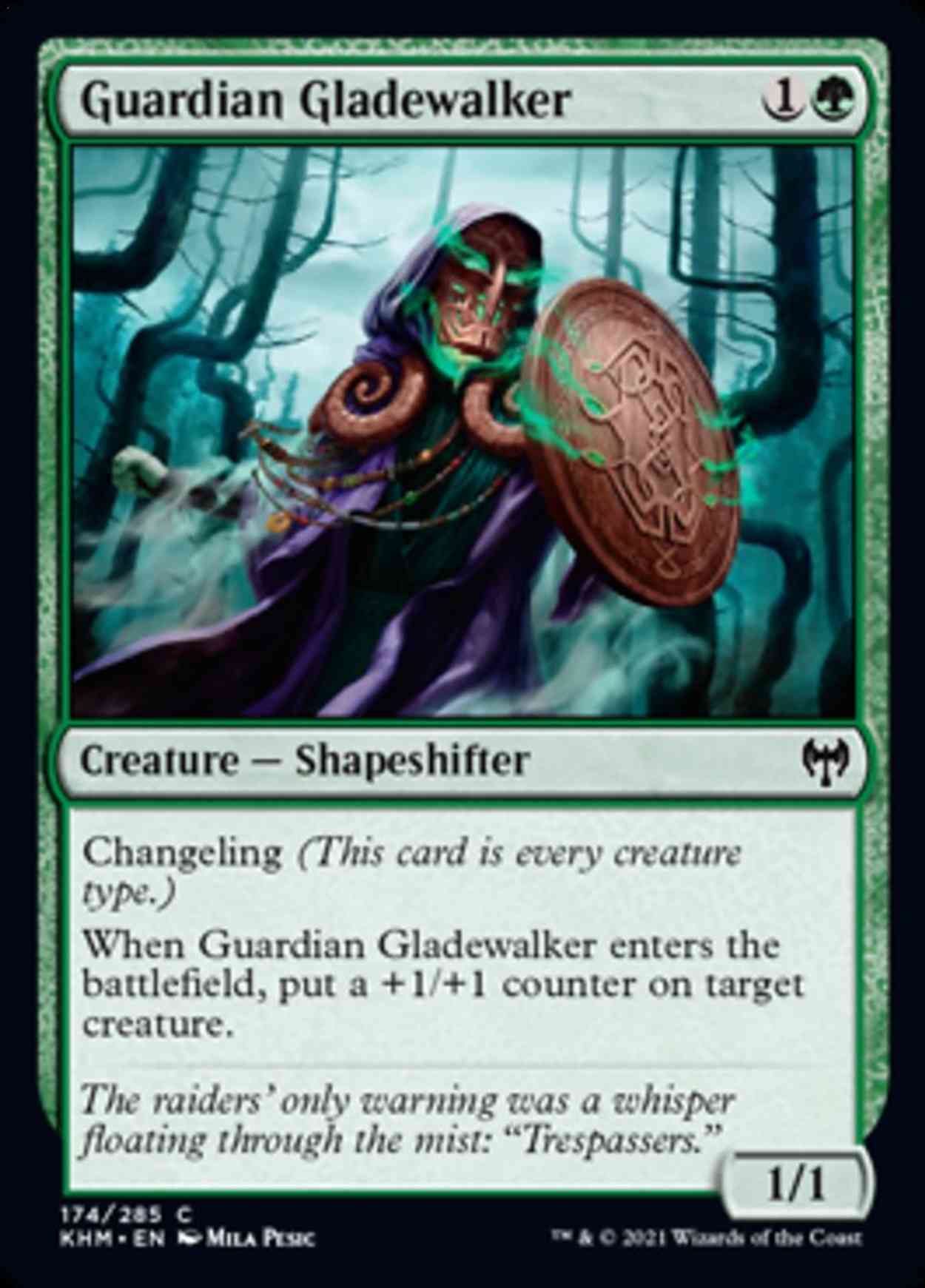 Guardian Gladewalker magic card front