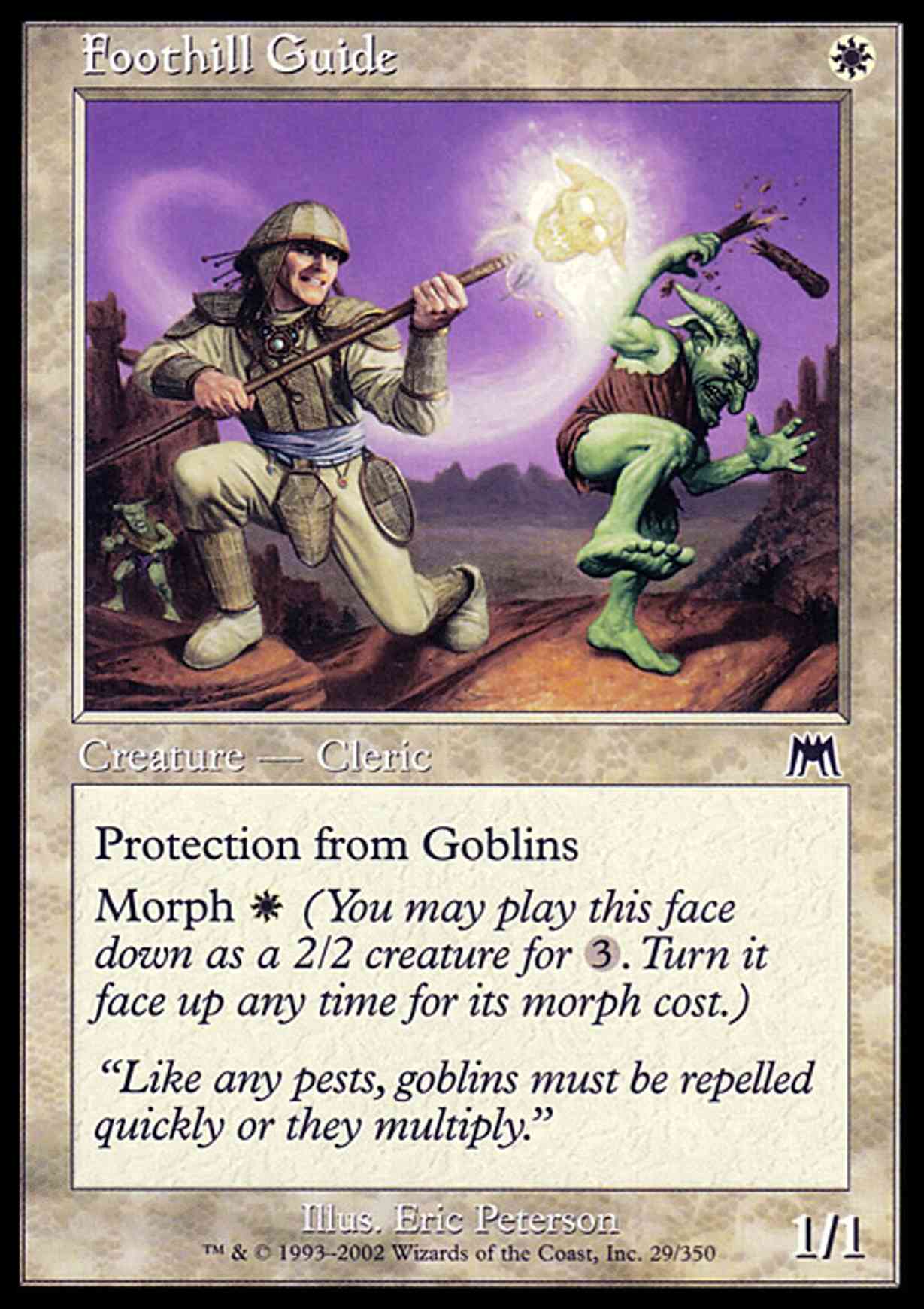 Foothill Guide magic card front