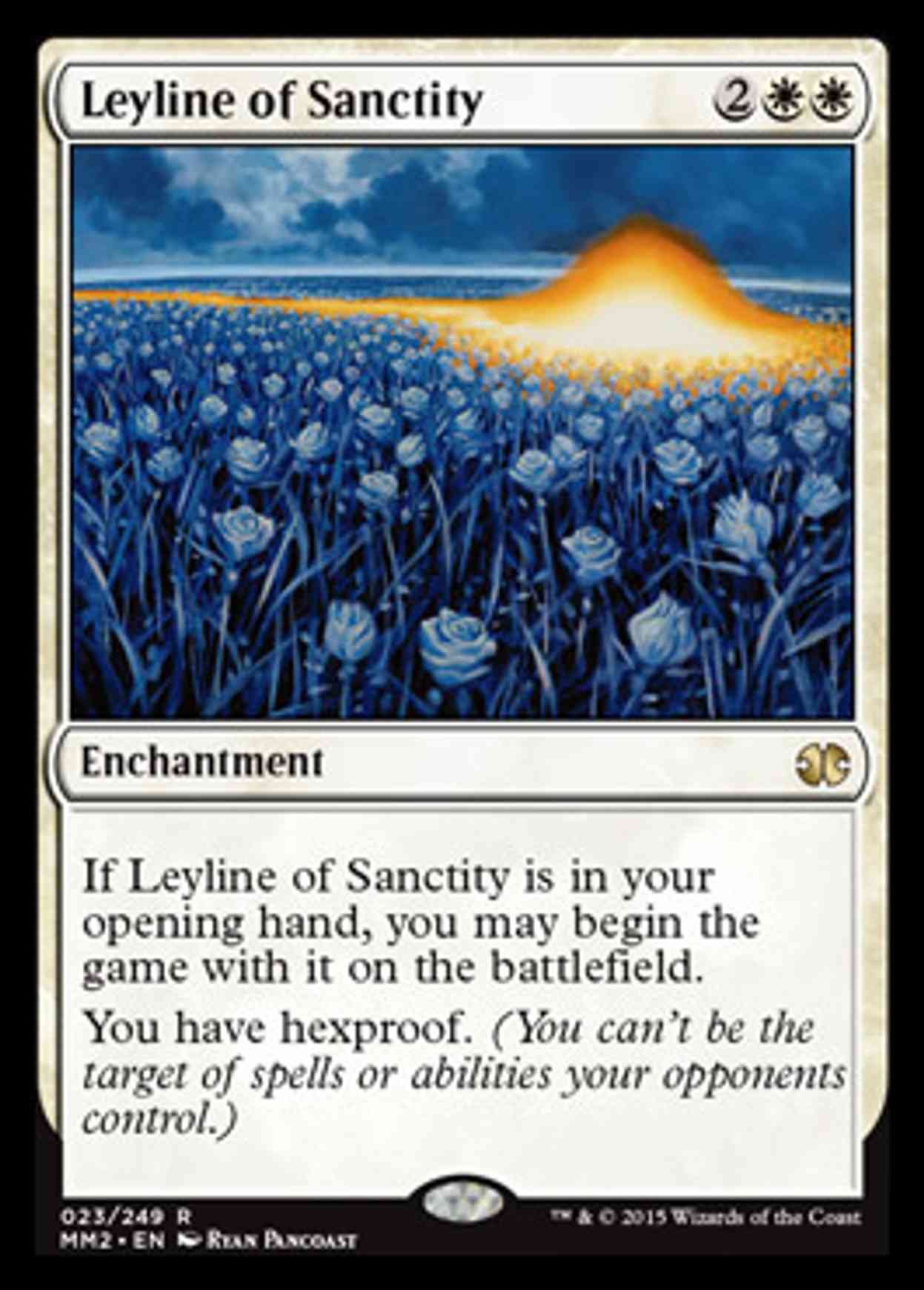 Leyline of Sanctity magic card front
