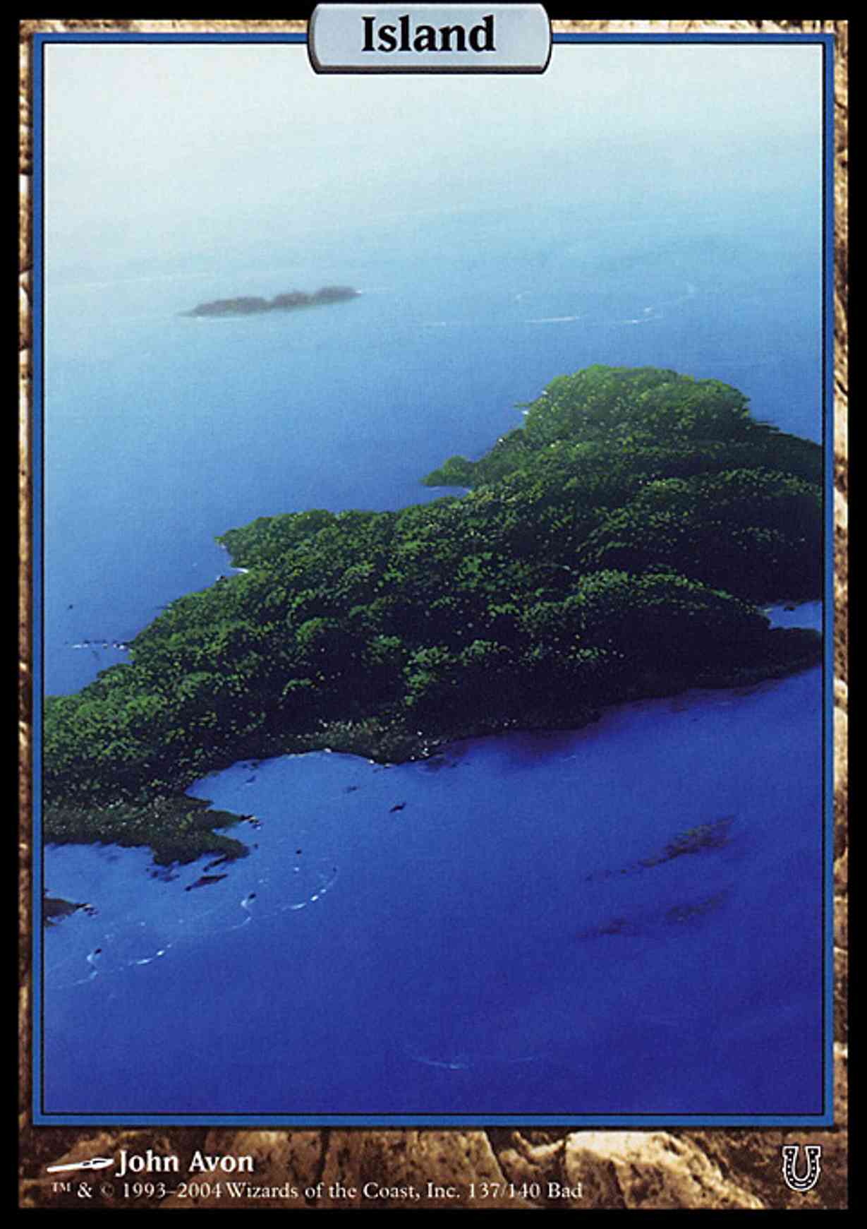 Island - Full Art magic card front