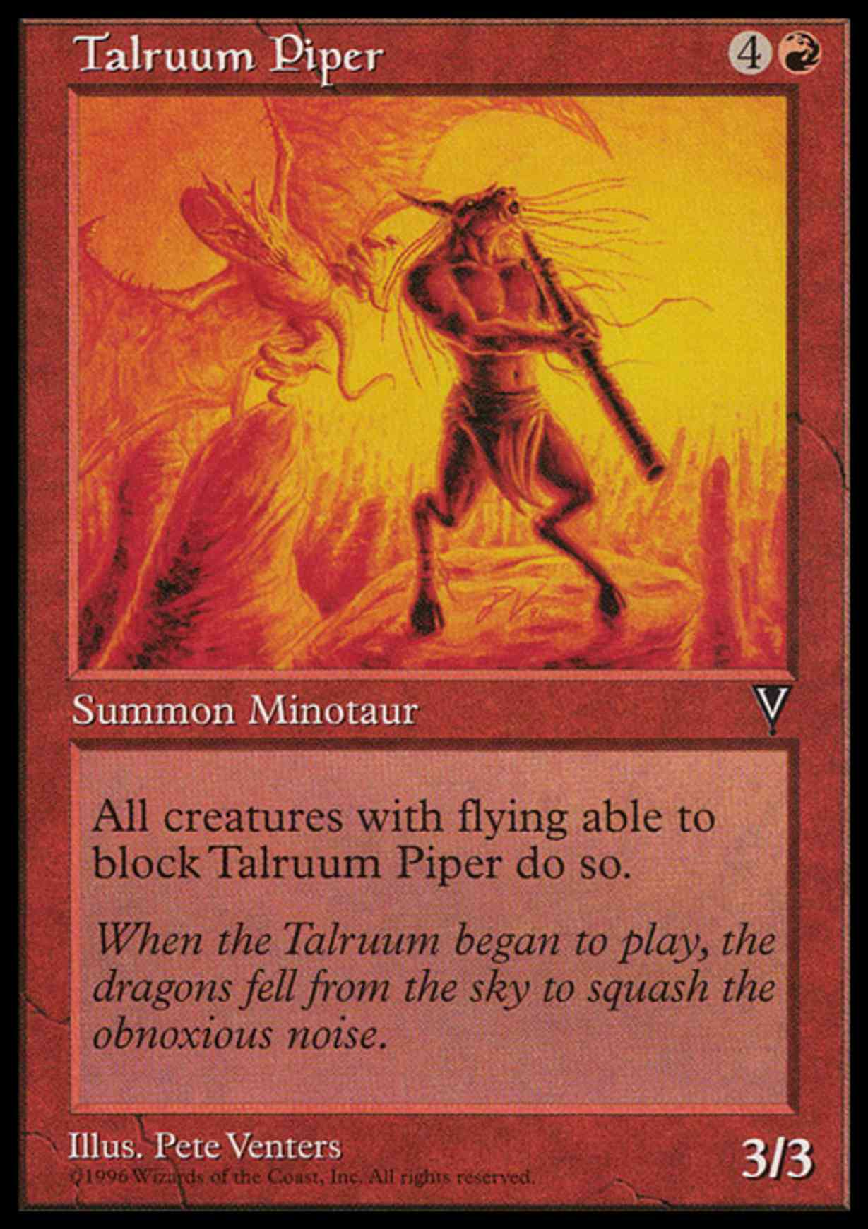 Talruum Piper magic card front