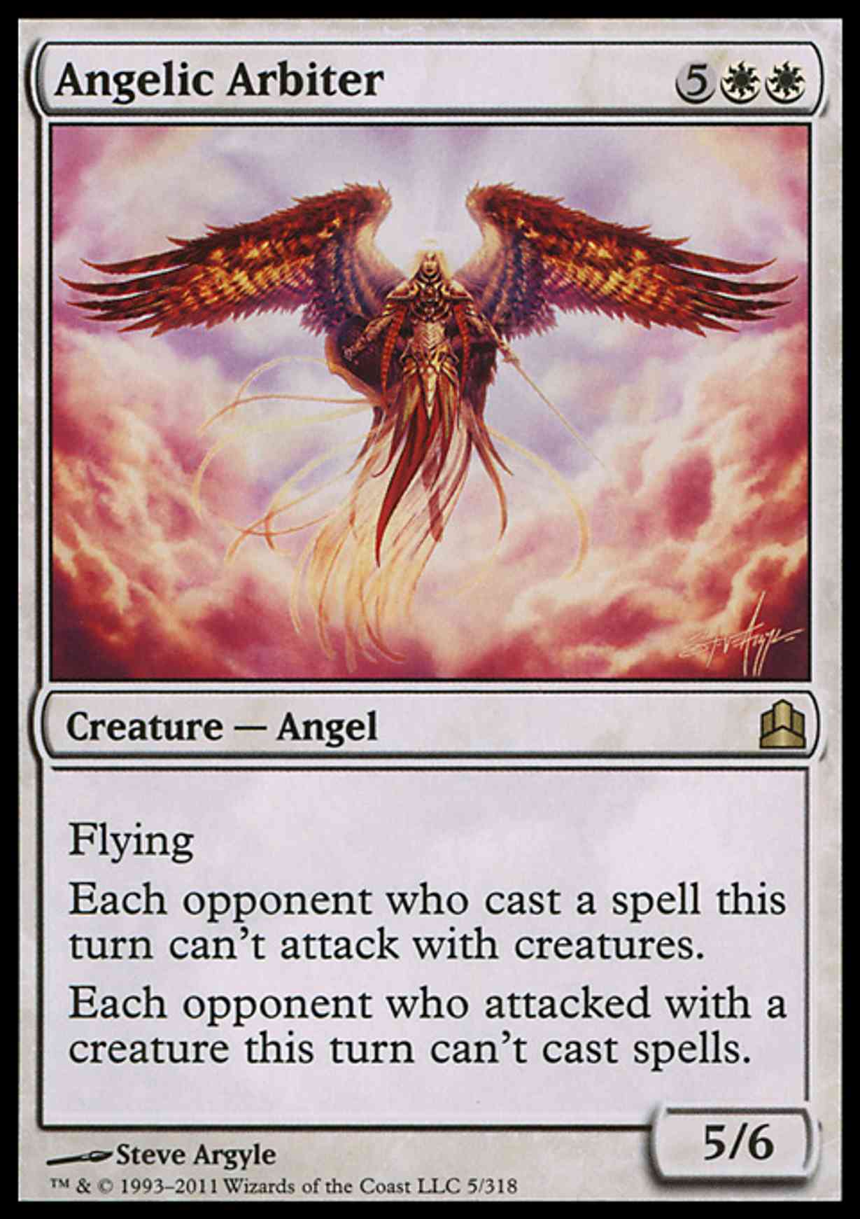Angelic Arbiter magic card front