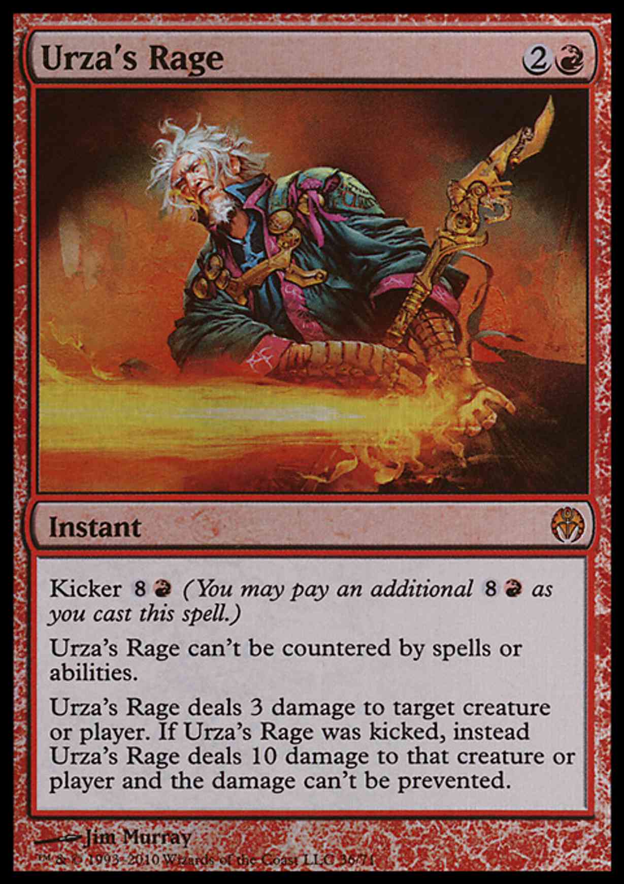 Urza's Rage Price from mtg Duel Decks: Phyrexia vs. the Coalition