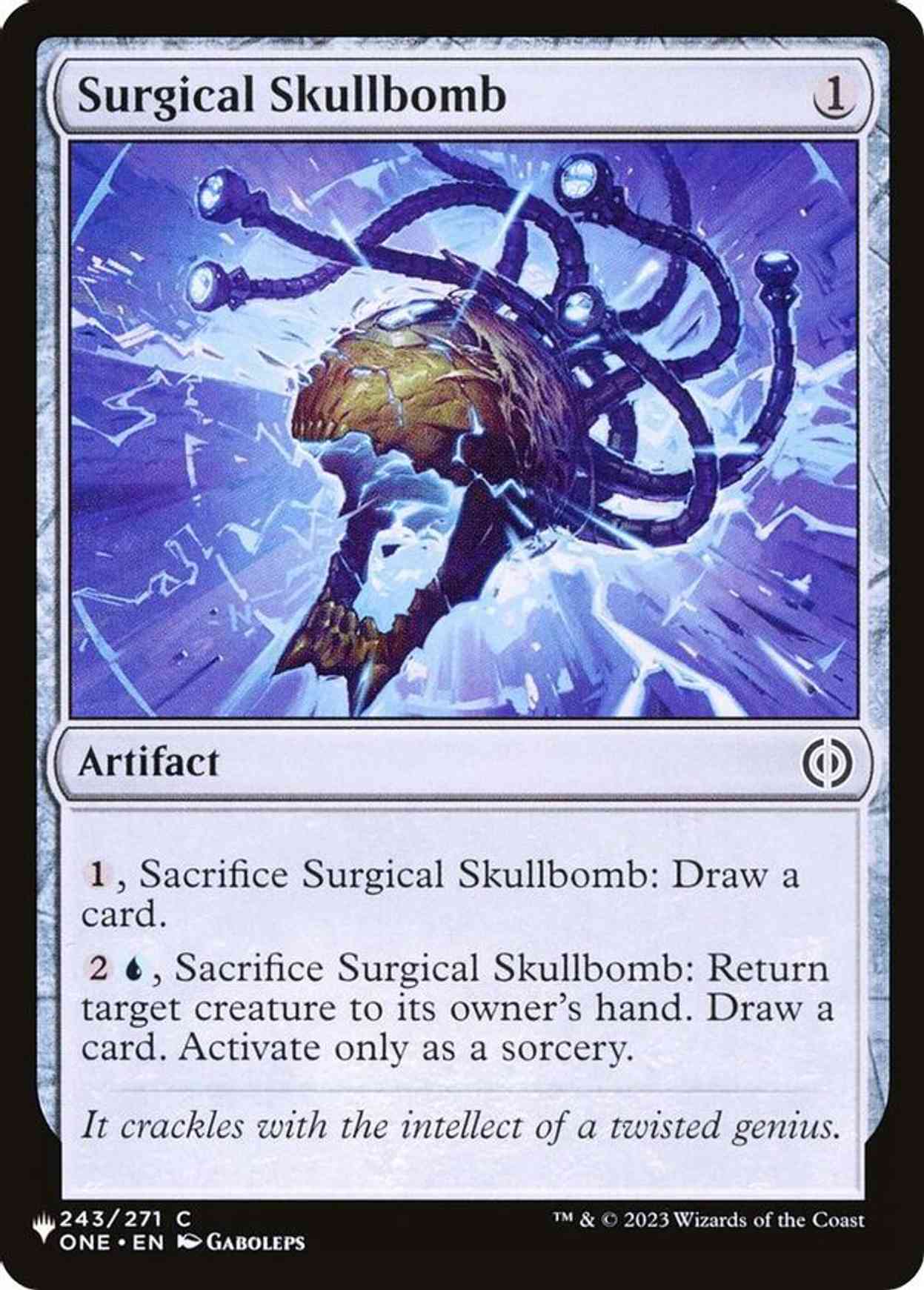 Surgical Skullbomb magic card front