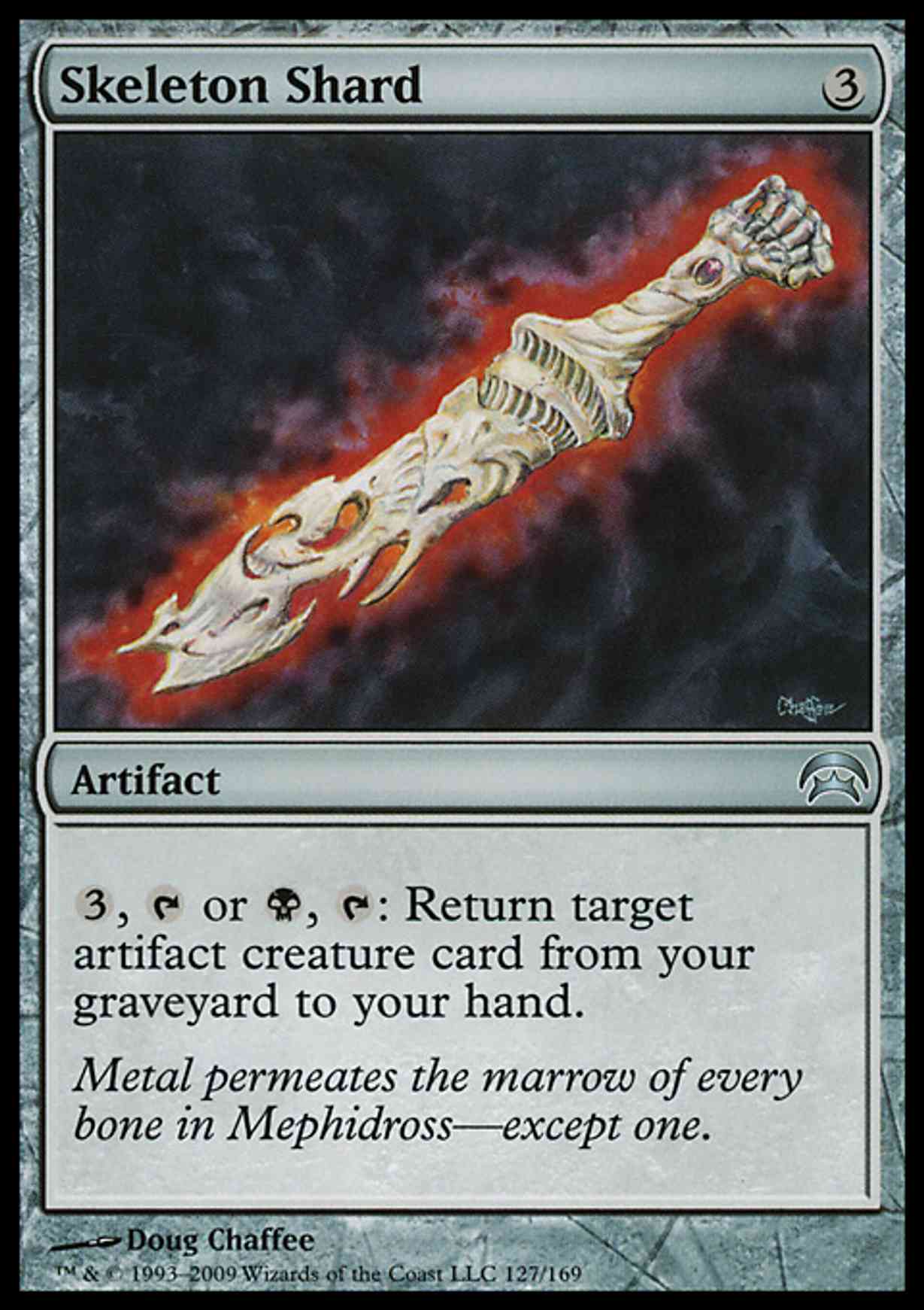 Skeleton Shard magic card front