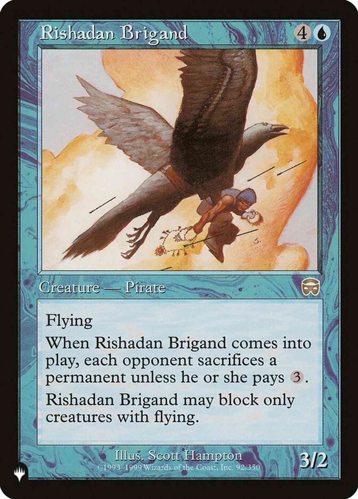 Rishadan Brigand magic card front