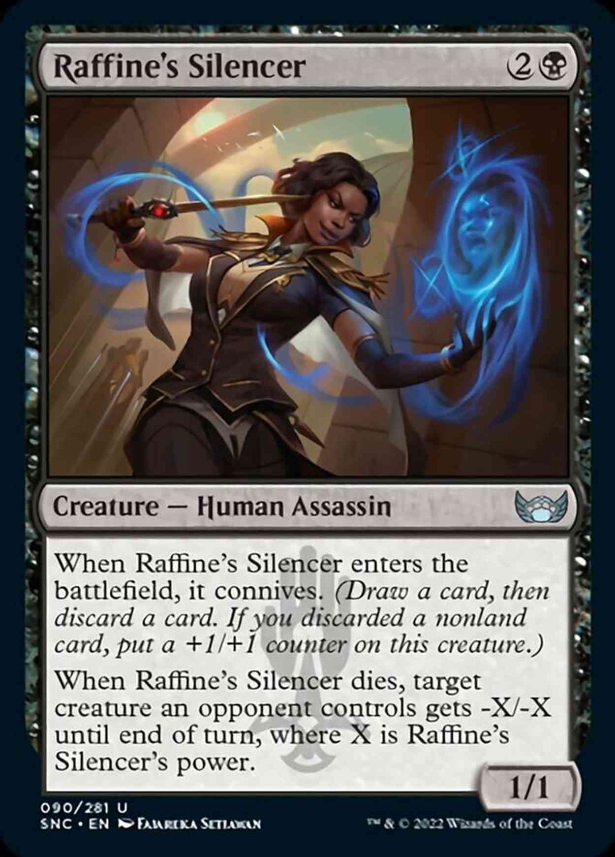 Raffine's Silencer magic card front