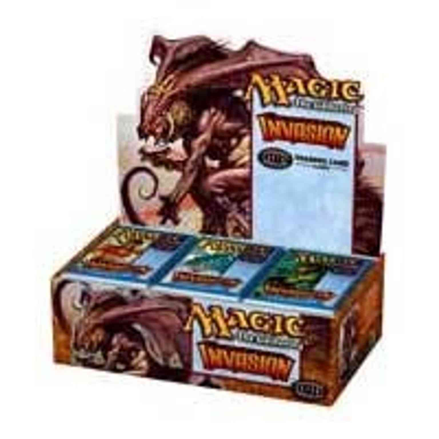 Invasion - Booster Box magic card front