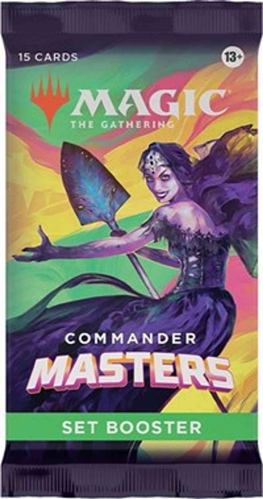 Commander Masters - Set Booster Pack magic card front