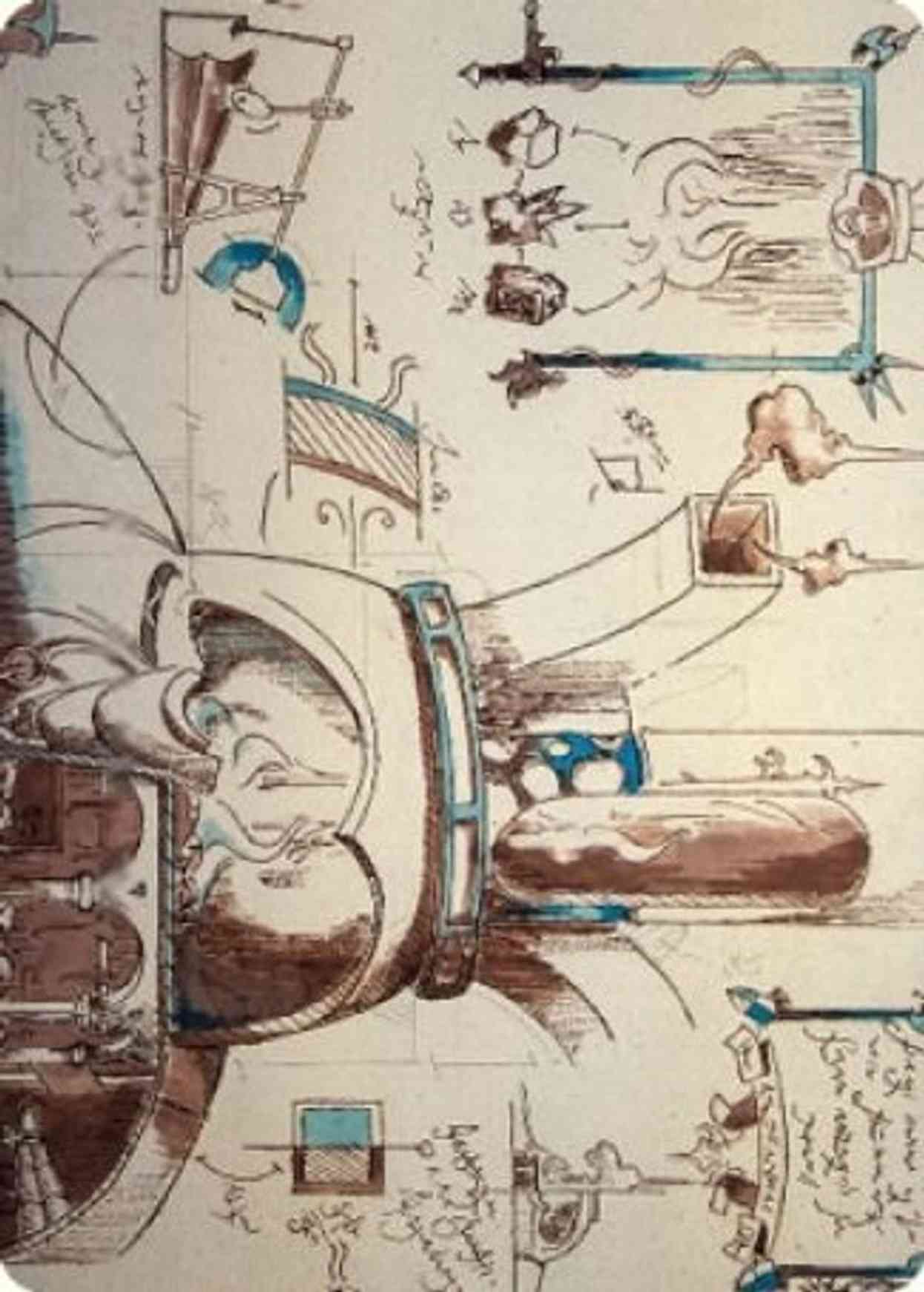 Mystic Art Card Price from mtg The Brothers' War Art Series